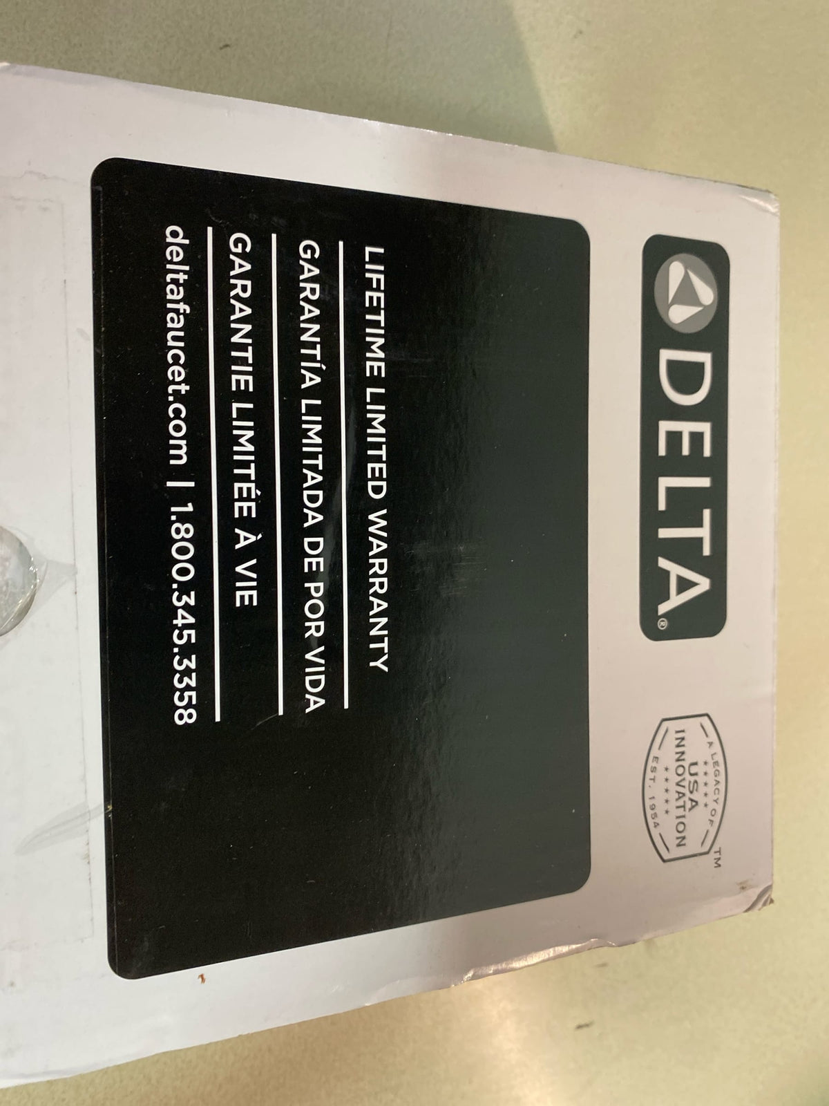 Delta RP104165PC Universal Showering 1.75 GPM Square Single Function Shower Head - Chrome