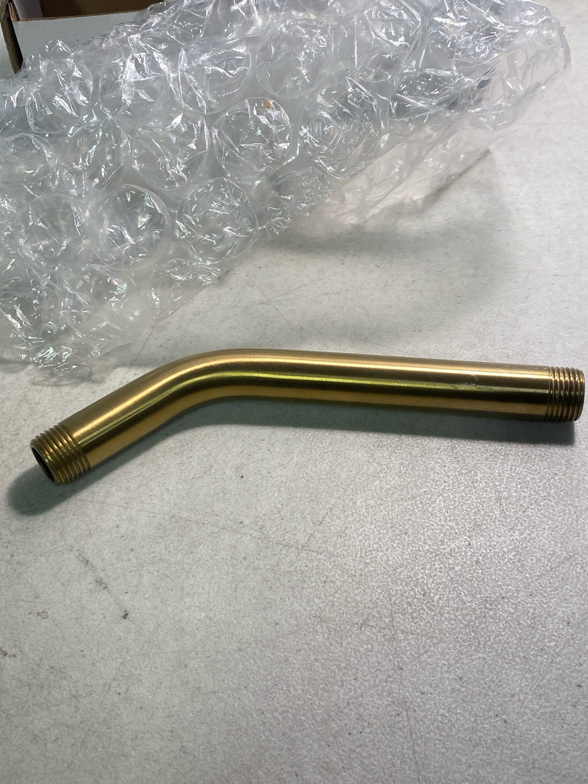 Kohler K-26318-2MB Statement 6-1/2" Wall Mounted Shower Arm and Flange - Vibrant Brushed Moderne Brass