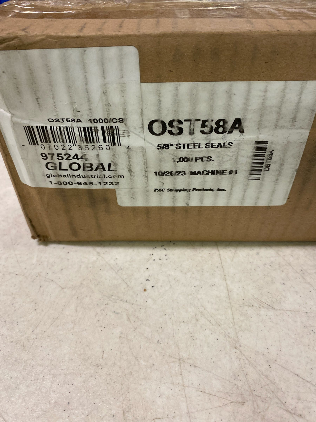 Steel Strapping Seals for Use with 5/8"W Steel Strapping Tools - 1