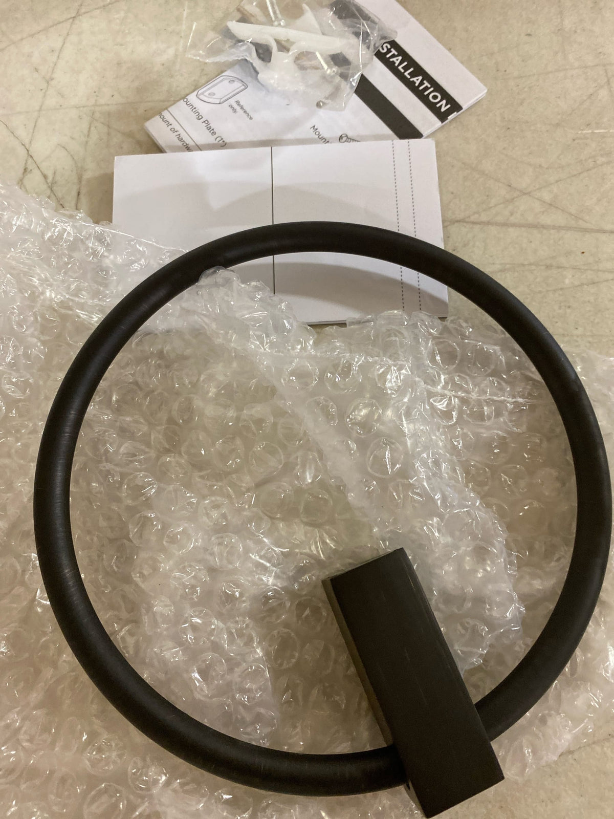 Amerock BH36082ORB Monument 6-1/2 in. (165 mm) L Towel Ring in Oil Rubbed Bronze