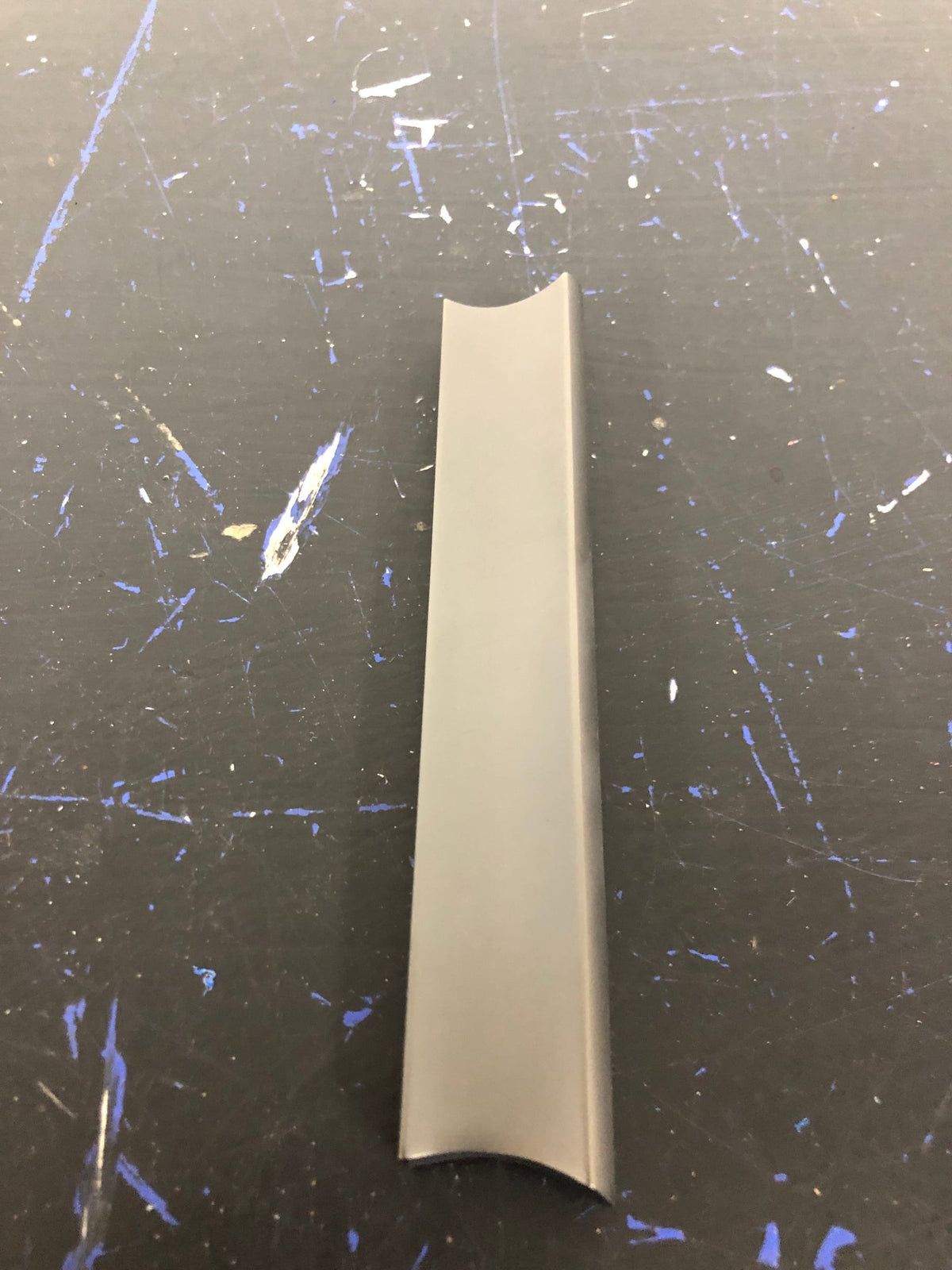 Top Knobs TK554AG Glacier 5 Inch Center to Center Rectangular Cabinet Pull from the Mercer Series - Ash Gray
