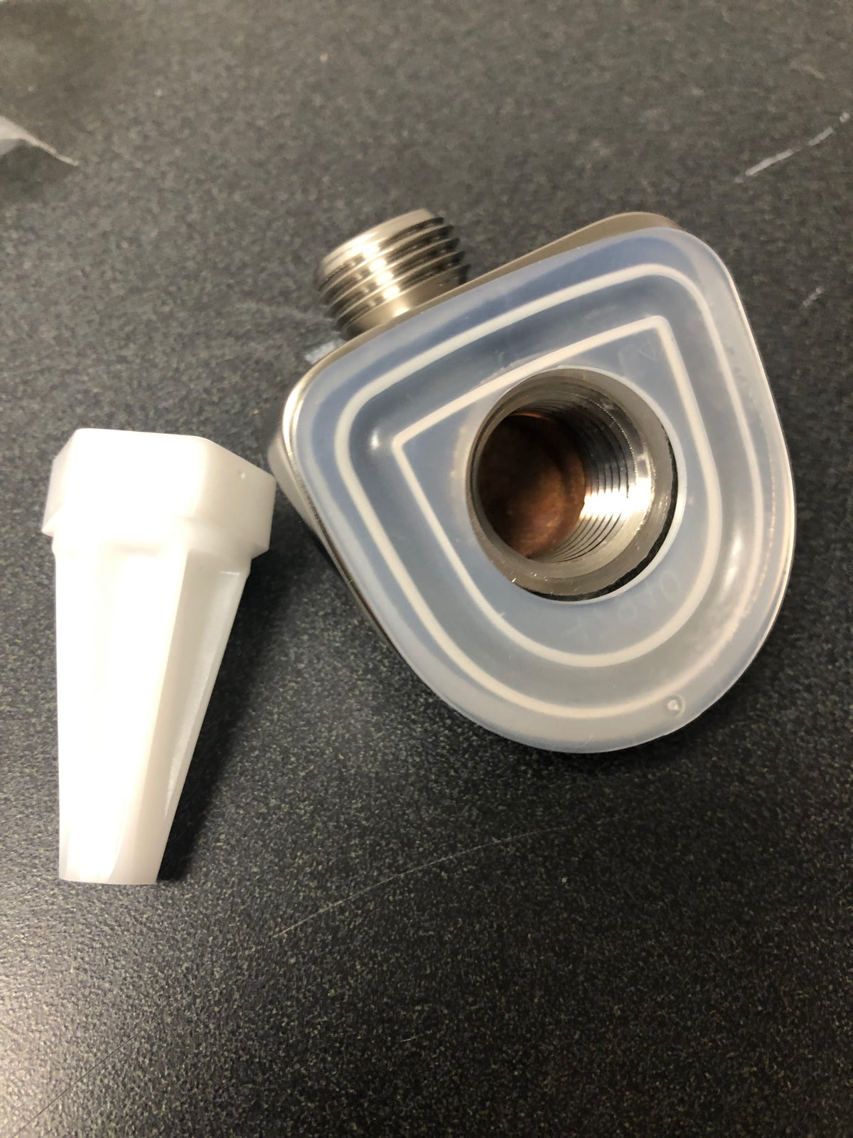 Delta 50560-SS-PR Hand Shower Wall Elbow in Lumicoat Stainless