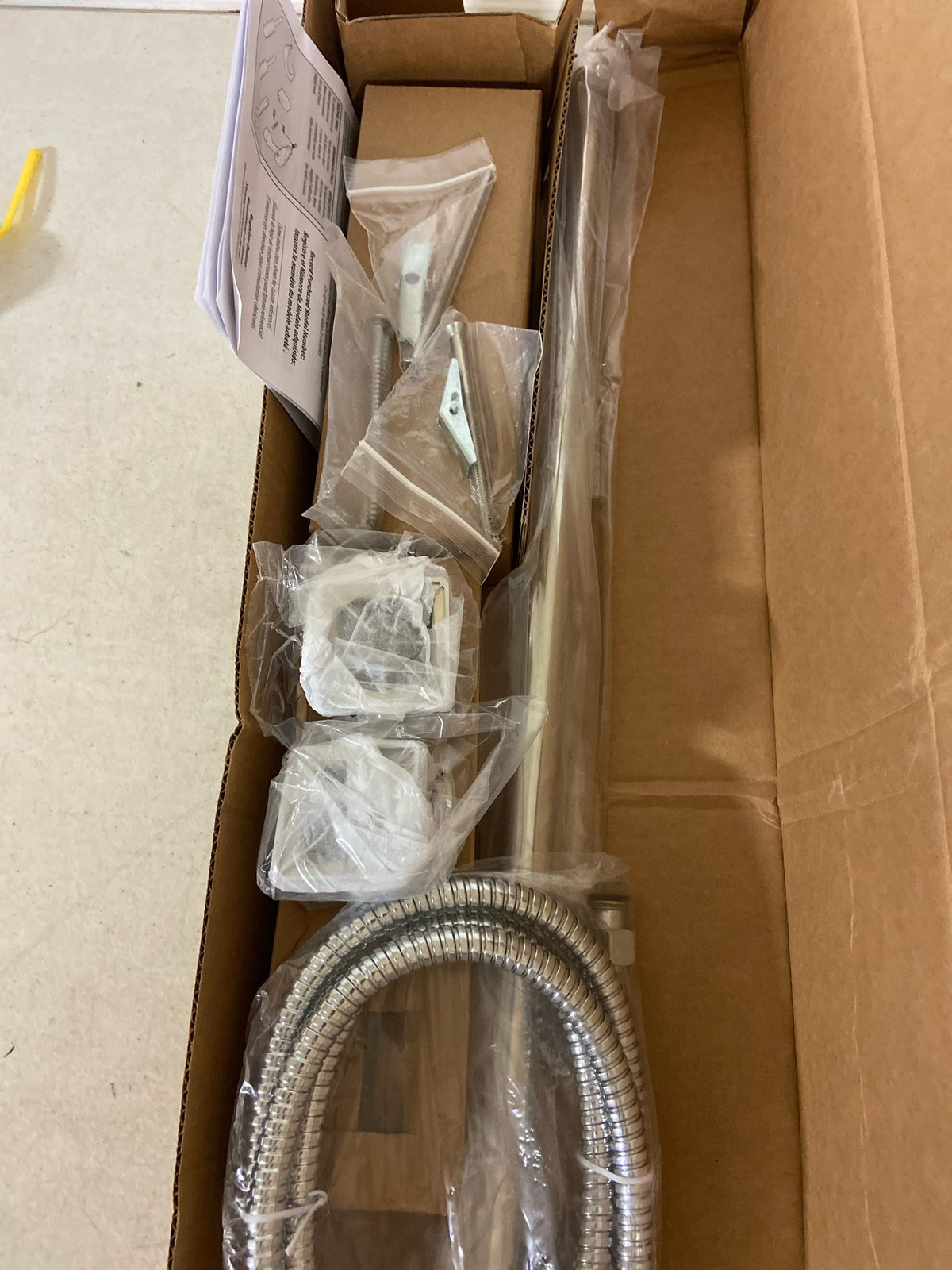 Moen S3879EP Single Function Hand Shower Package with Hose and Slide Bar Included from the 90 Degree Collection - Chrome