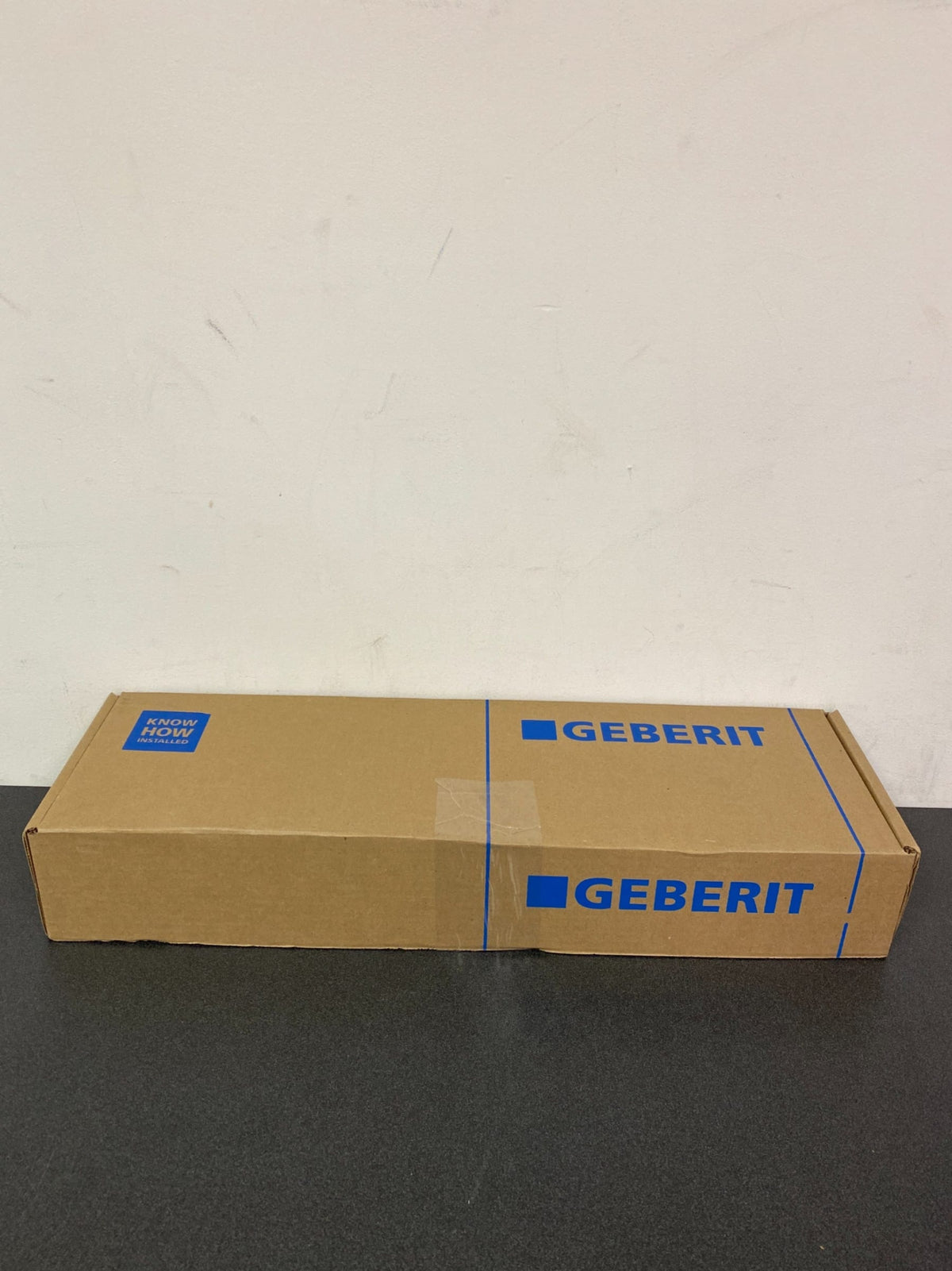 Geberit PushControl 24 in. Plastic Push-Pull Drain in Polished Chrome