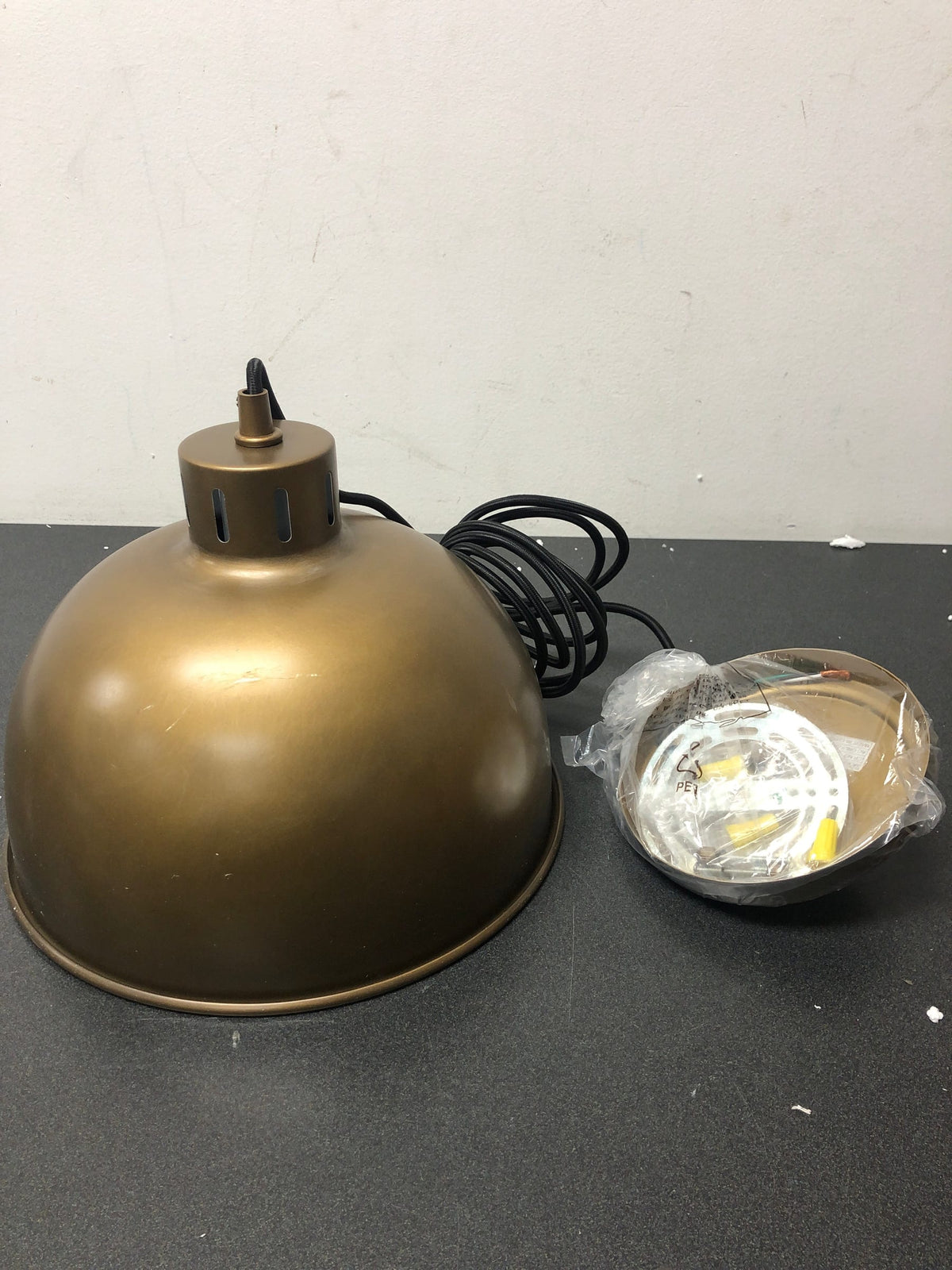 Kichler 52152NBR Zailey Single Light 12" Wide Pendant - Natural Brass