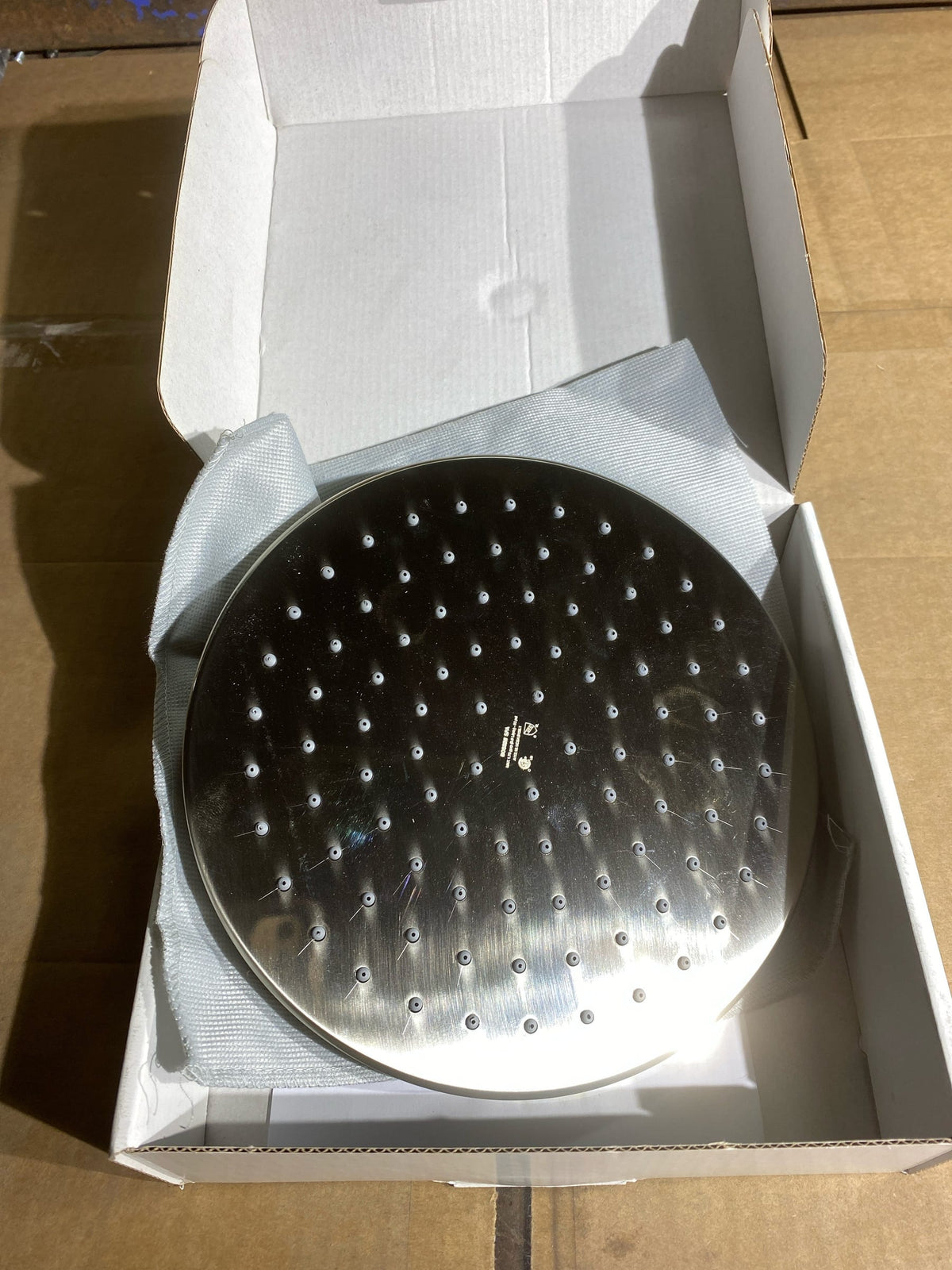 Rohl WI0196STN Elios 1.8 GPM Single Function Rain Shower Head - Satin Nickel