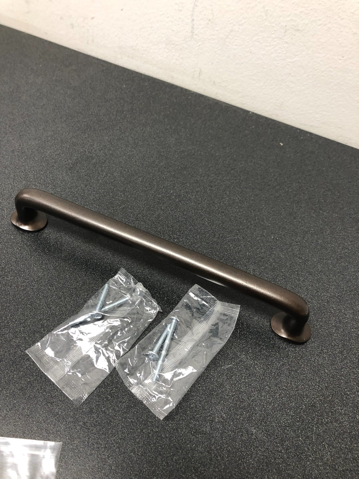 Top Knobs M1397 Rounded 9 Inch Center to Center Handle Cabinet Pull from the Aspen Collection - Medium Bronze