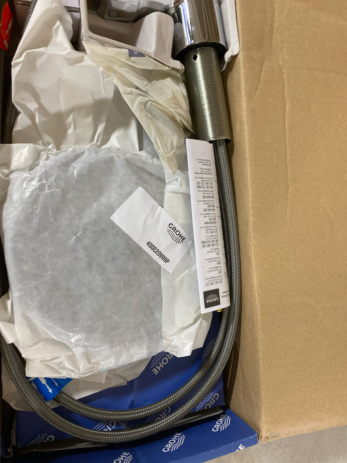 GROHE 32665003 Concetto Pull-Down Kitchen Faucet with sprayer Chrome