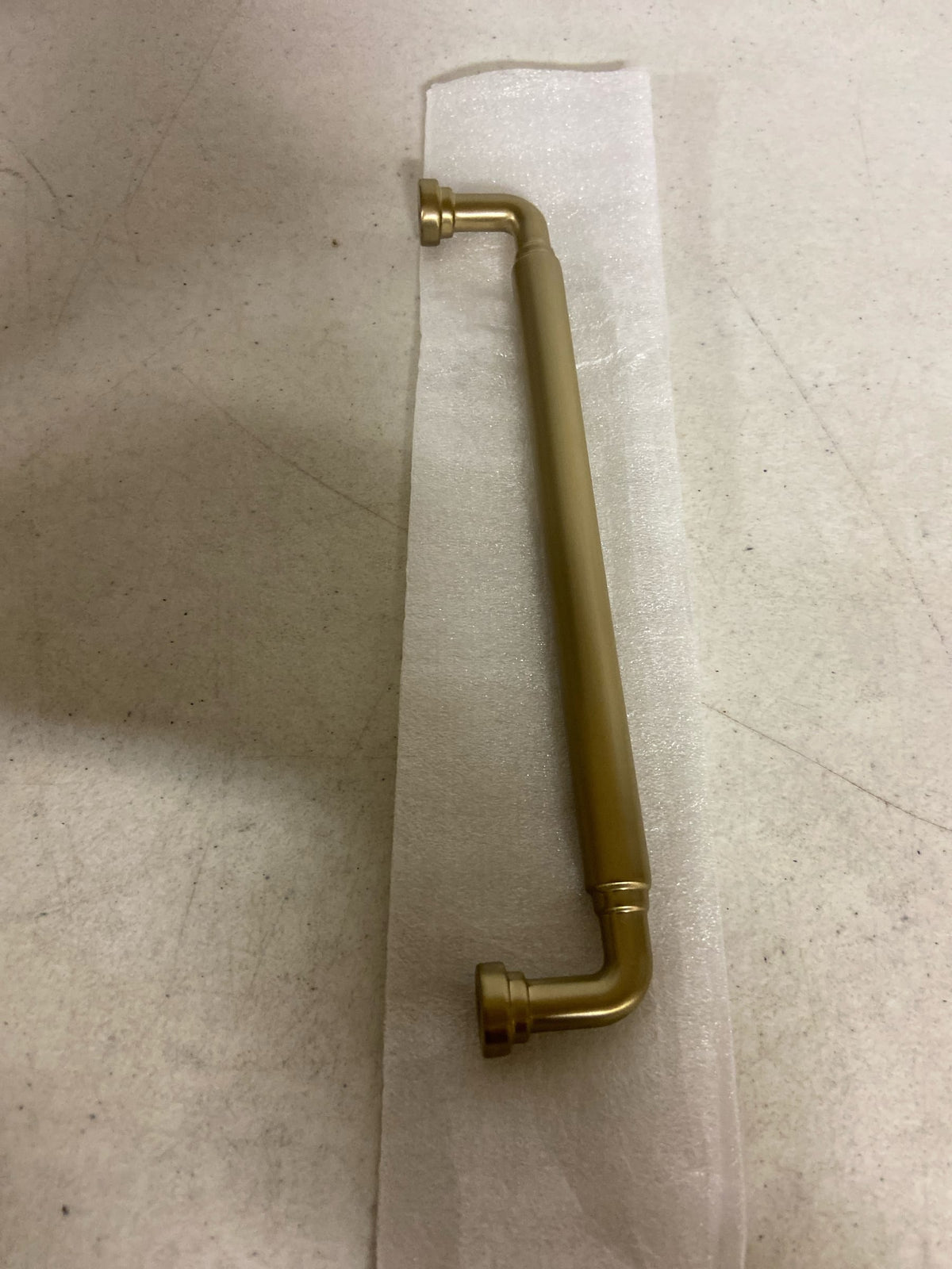 Amerock Coble 7-9/16 inch (192mm) Center-to-Center Golden Champagne Cabinet Pull, BP37665BBZ
