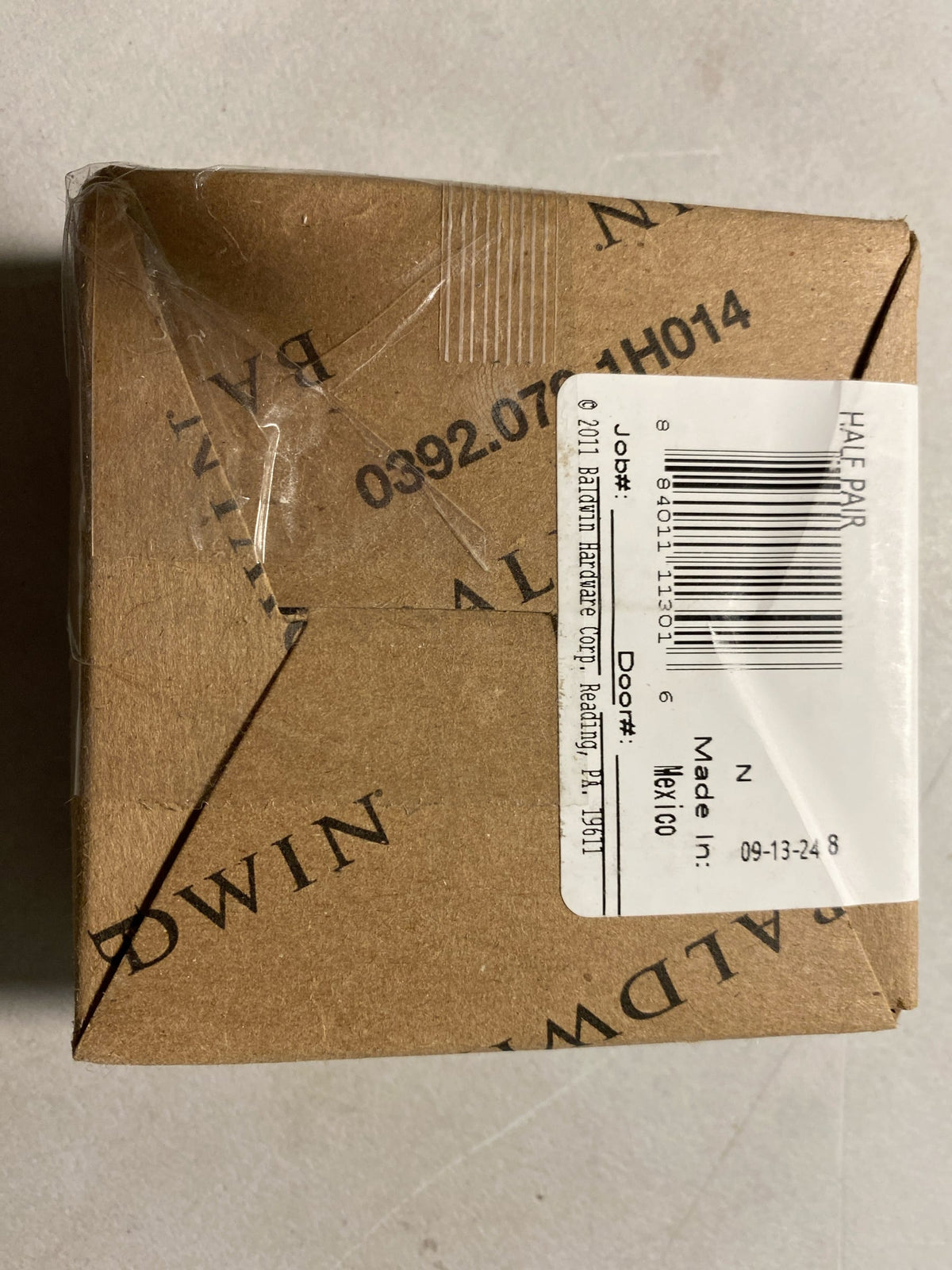 Baldwin R017102IDM R017 Dummy Rosette Only from the Estate Collection - Single - Oil Rubbed Bronze