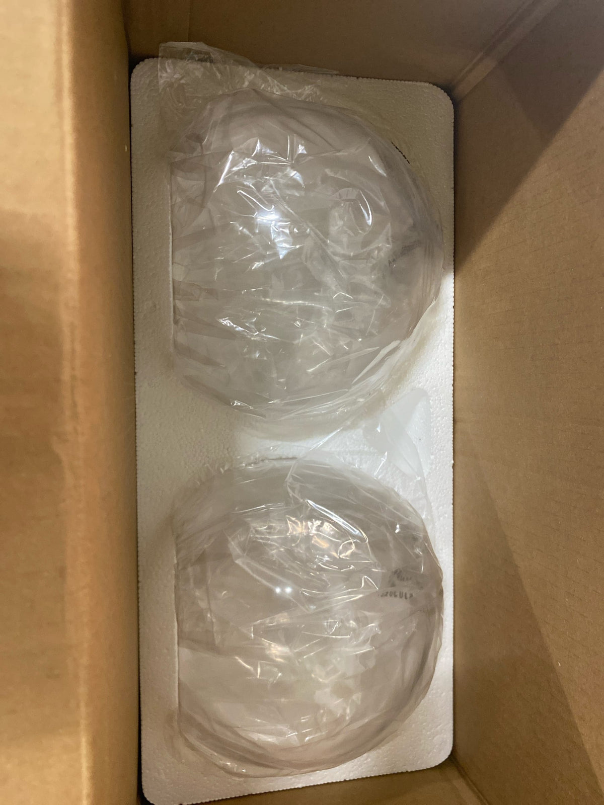 Audickic Brass Pendant Lights Kitchen Island 2 Pack, Farmhouse Gold Pendant Light with Clear Glass Globe Shade, Kitchen Island Lighting for Dining Room Entryway, AD-22280-1P2-GD-C