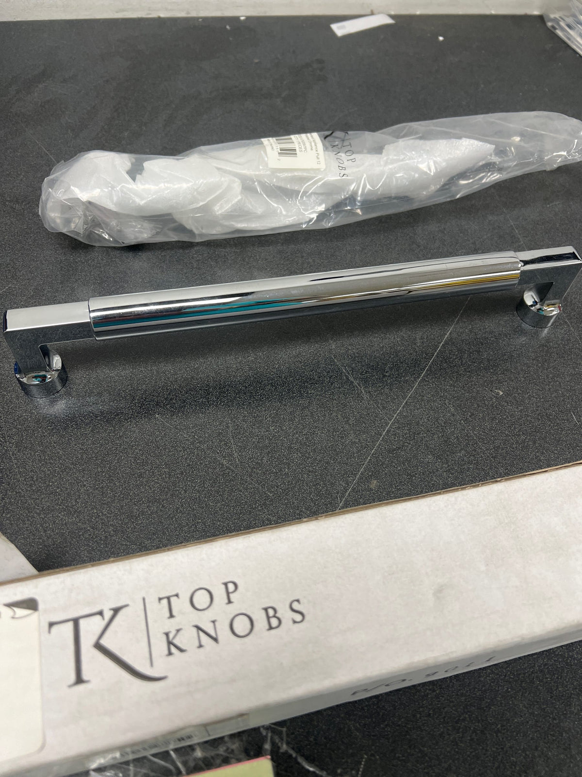 Top Knobs TK3097PC Cumberland 12 Inch Center to Center Handle Appliance Pull - Polished Chrome
