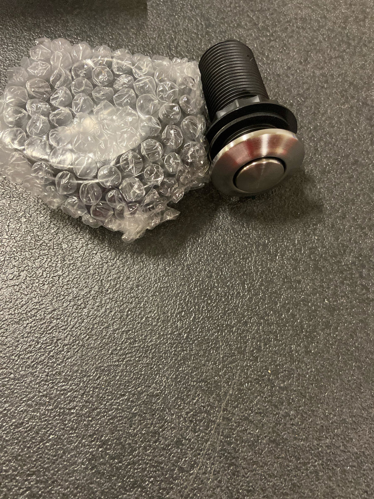 Delta RP101682AR Air Switch Replacement Button with Tubing - Arctic Stainless