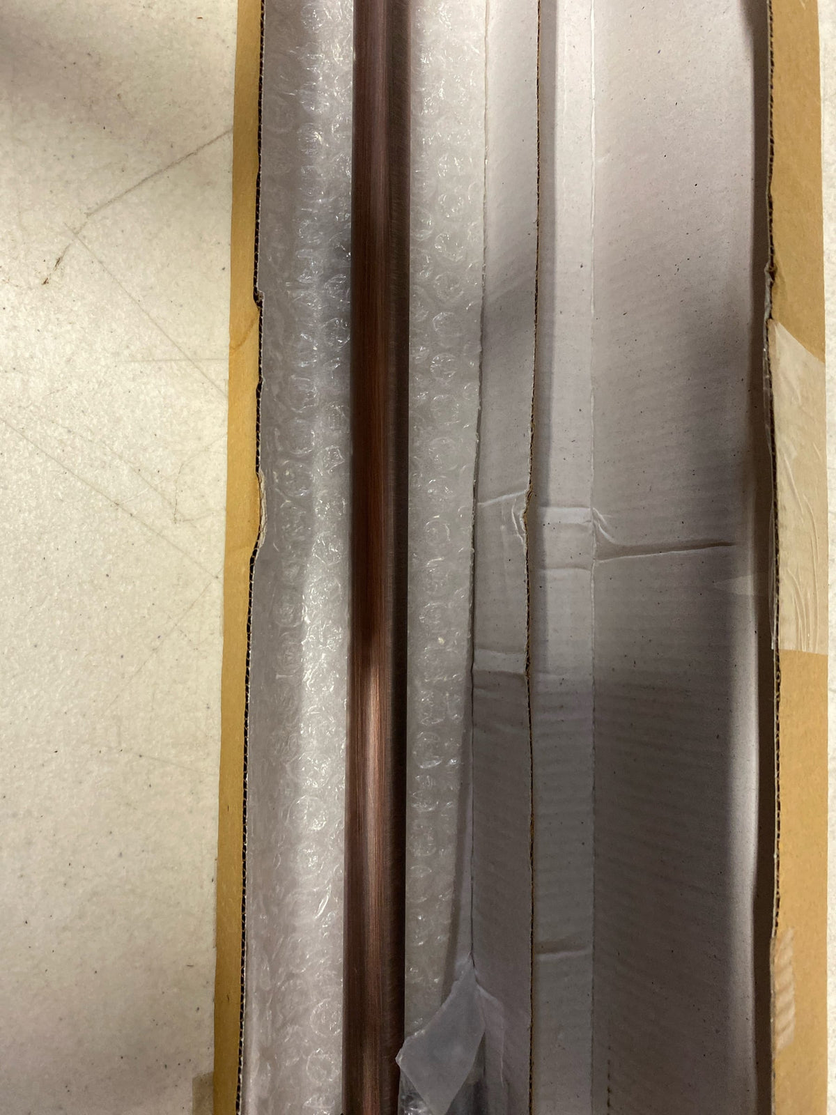 Signature Hardware 450299 18" Lunata Solid Brass Appliance Pull - Antique Copper