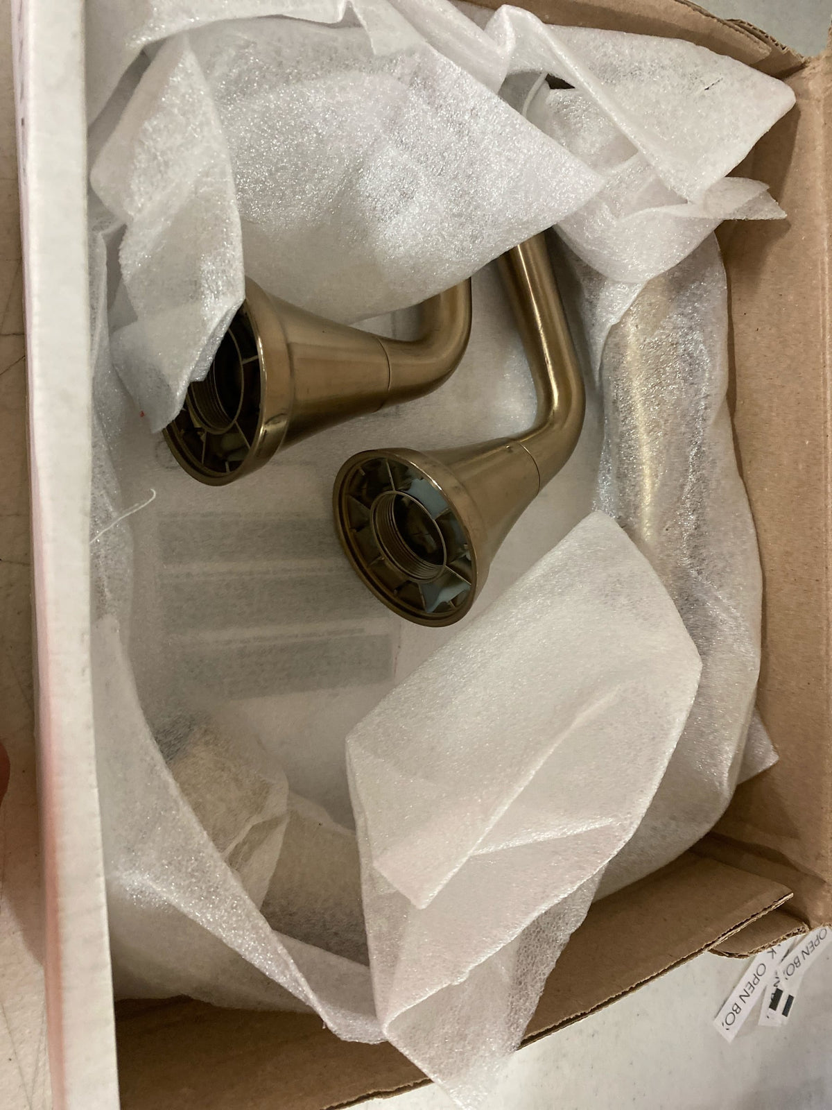 Delta T2733-CZ Kayra Deck Mounted Roman Tub Filler - Champagne Bronze