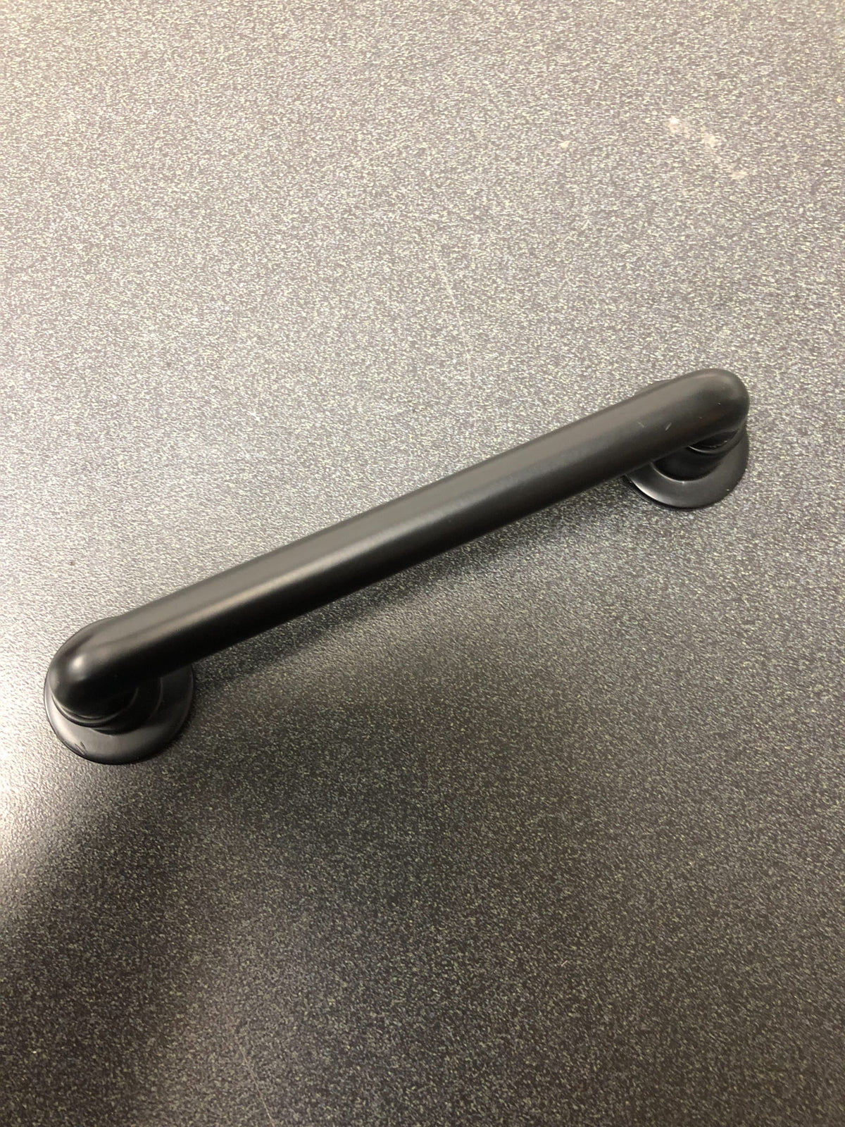 Belwith Keeler B077948MB Urbane 5-1/16" Center to Center Industrial Vintage Pipe Style Cabinet Handle / Drawer Pull - Matte Black