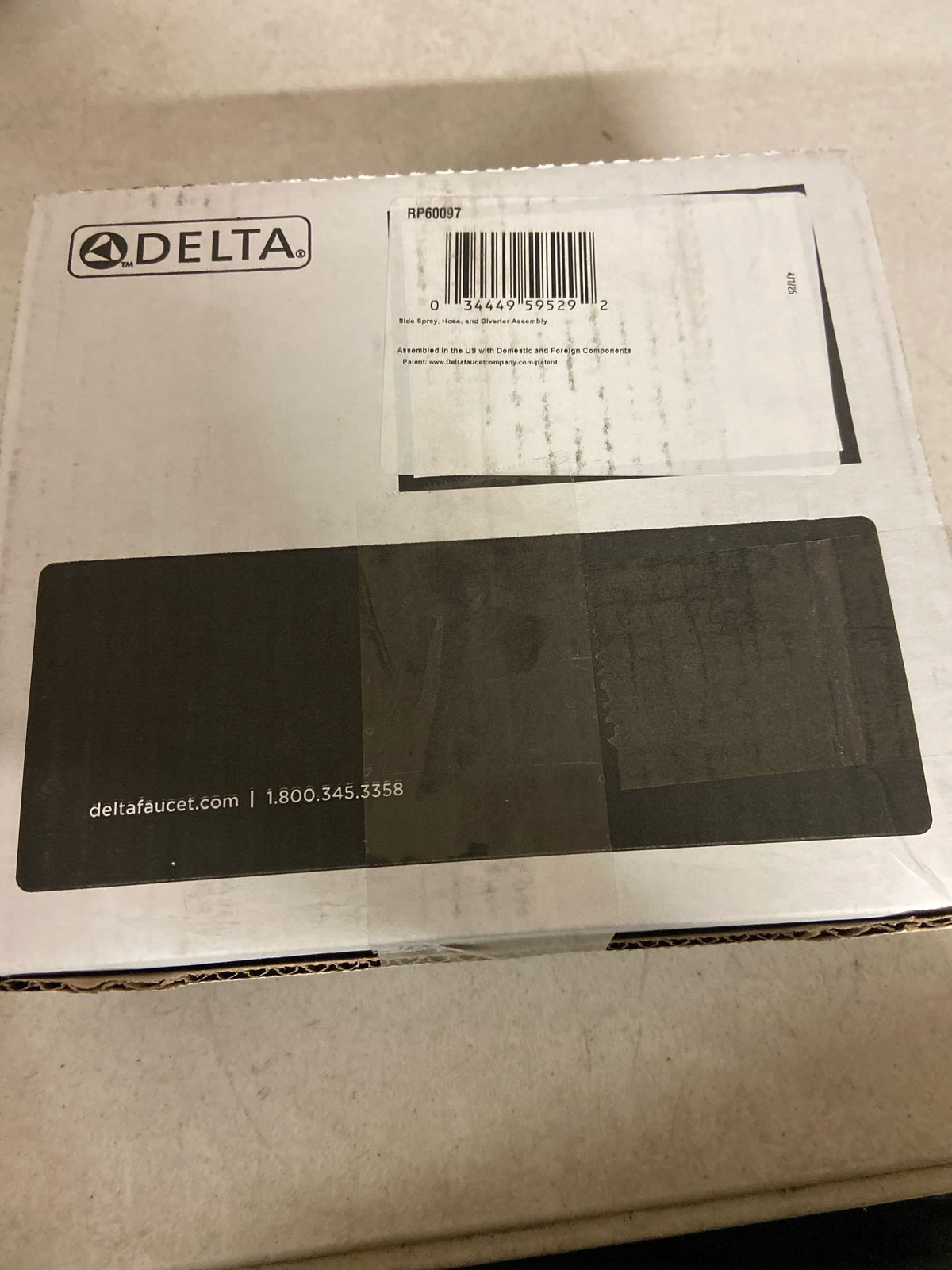 Delta RP60097 Hand Spray and Hose Replacement Part - Polished Chrome