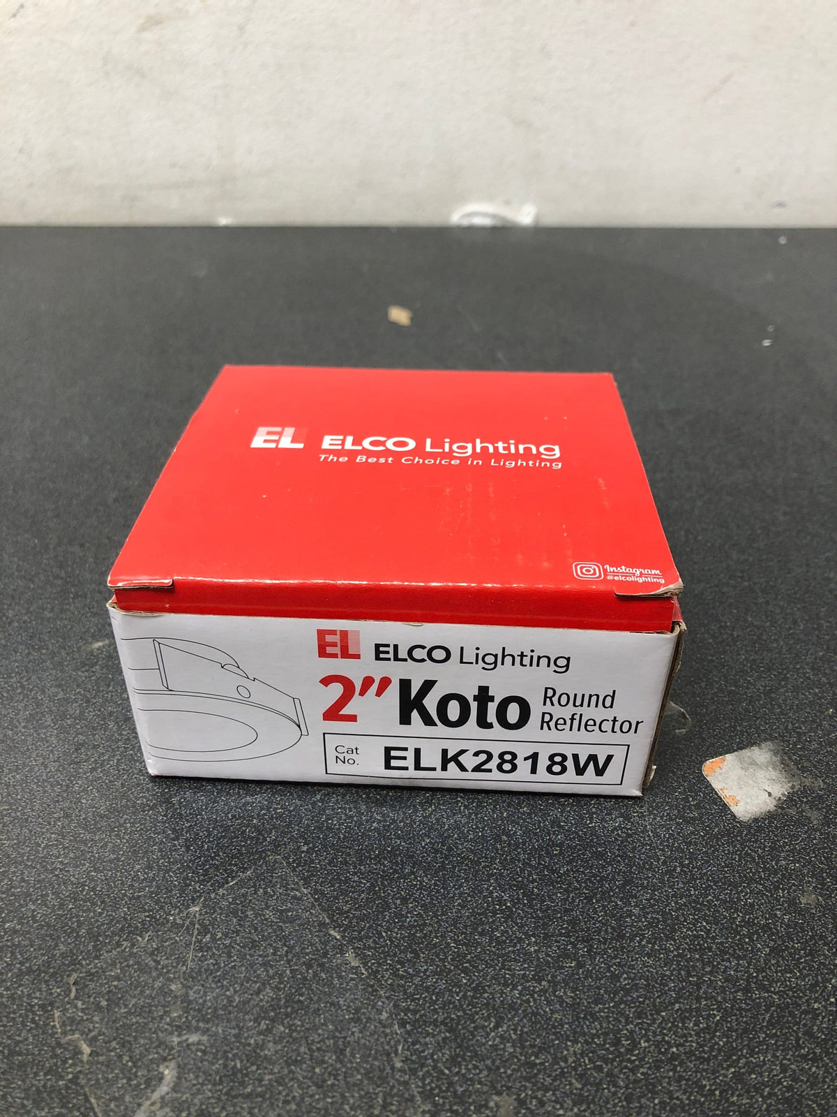 Elco ELK2818W The Koto System 2" Deep Round Reflector Trim - White