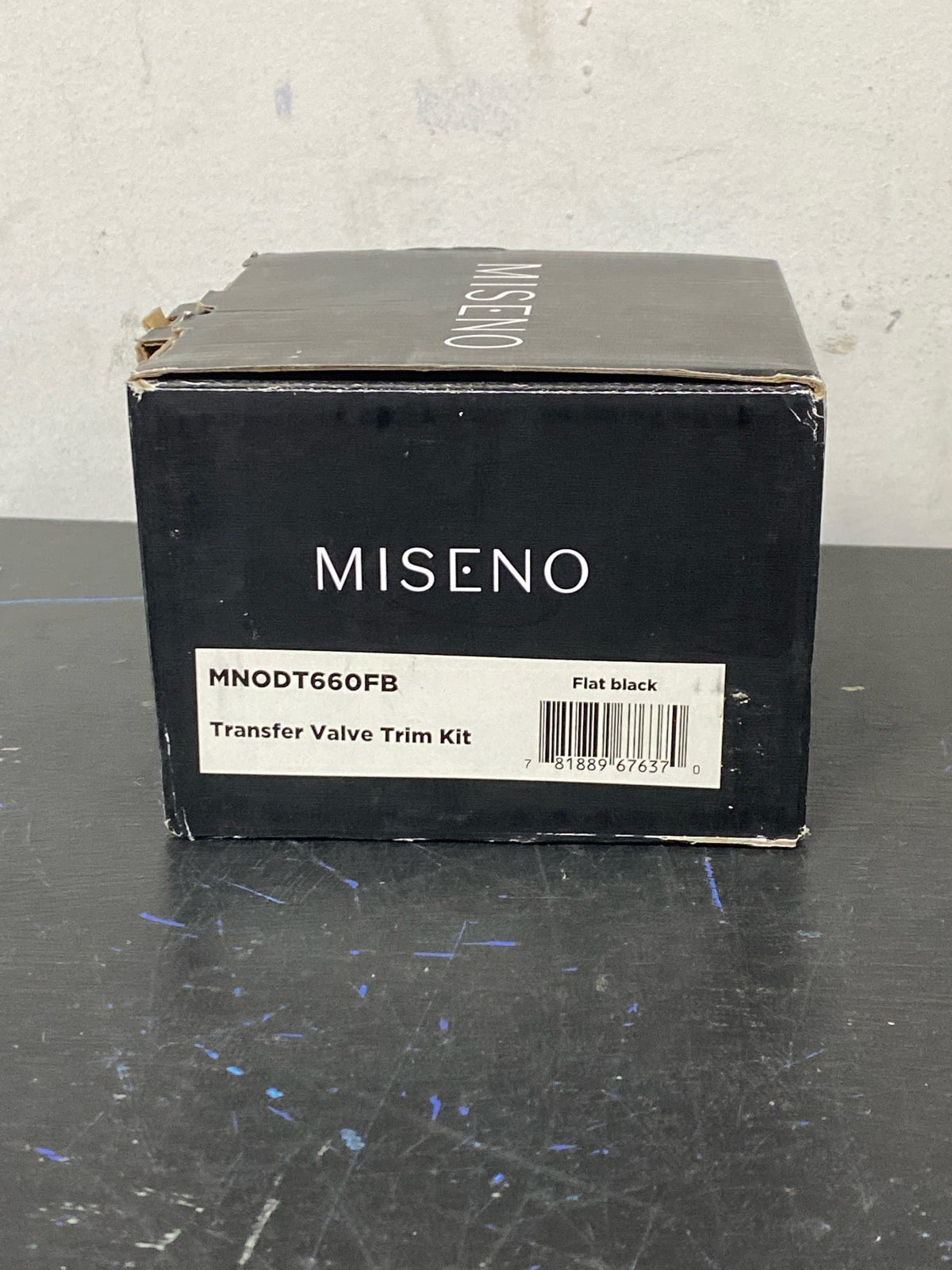 Miseno MNODT660FB Elysa Single Handle 6 Function Diverter Valve Trim - Less Valve - Flat Black