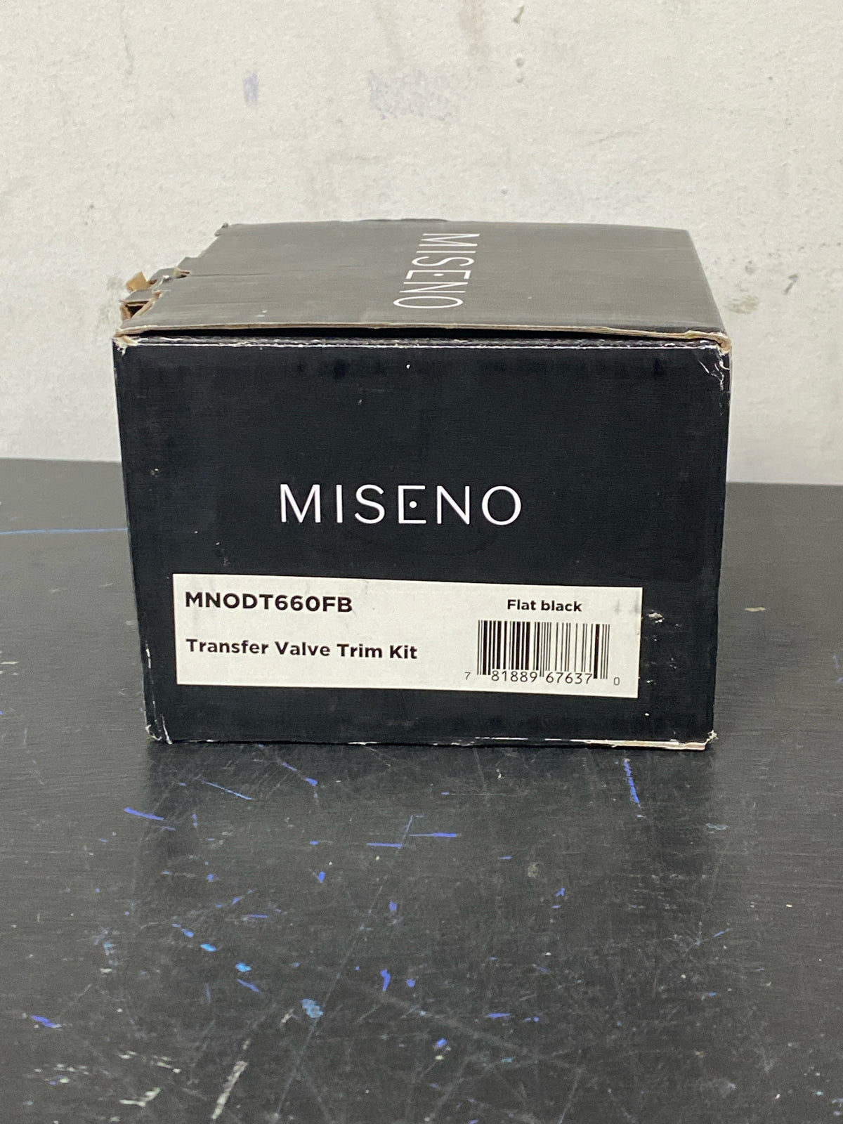 Miseno MNODT660FB Elysa Single Handle 6 Function Diverter Valve Trim - Less Valve - Flat Black