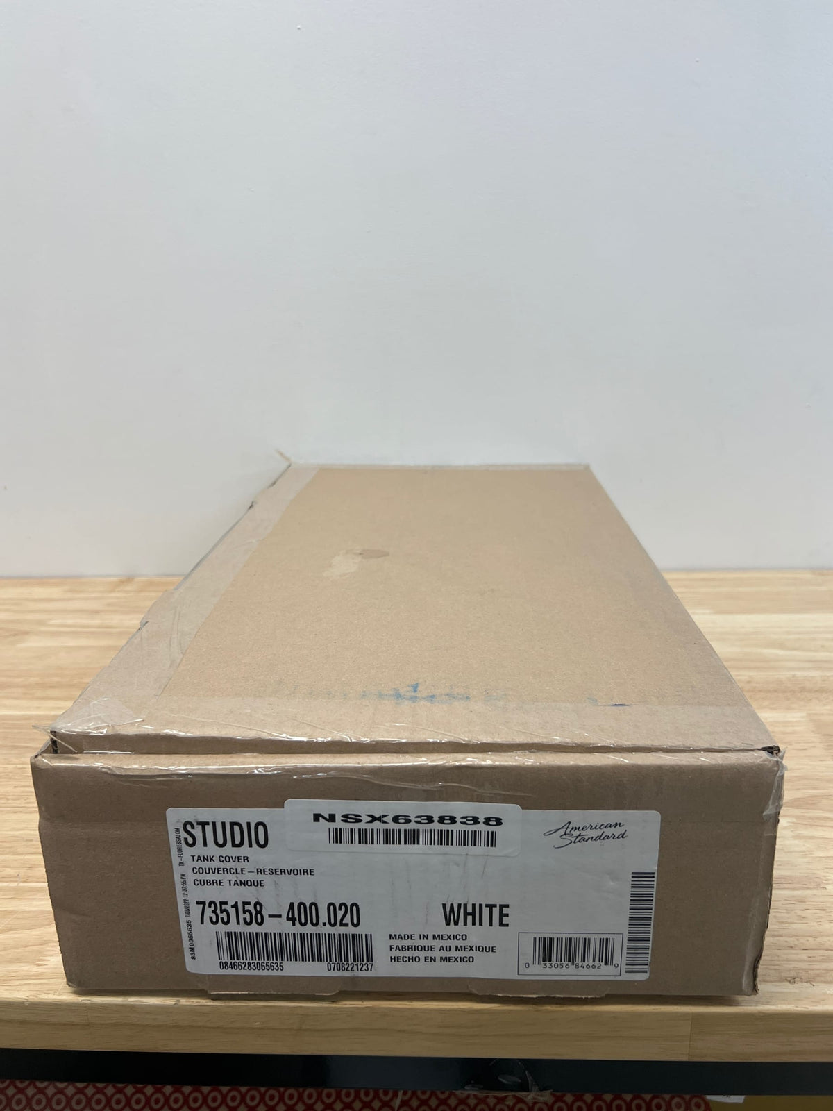 American Standard 735158-400.020 Studio Replacement Toilet Tank Lid - White