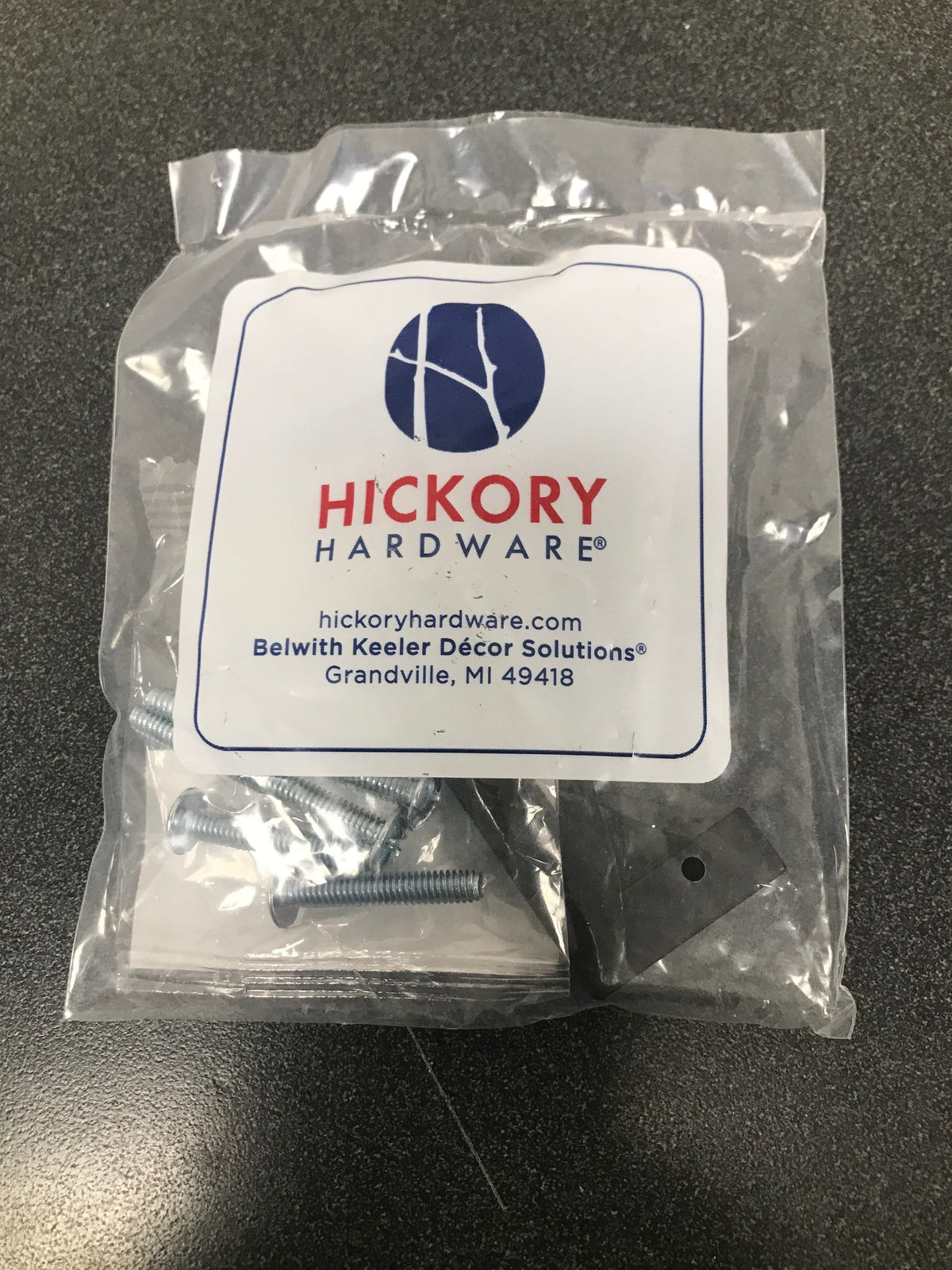 Hickory Hardware HH075326-MB Skylight 3" (72mm) Center to Center Sleek Square Cabinet Handle / Square Drawer Pull - Matte Black