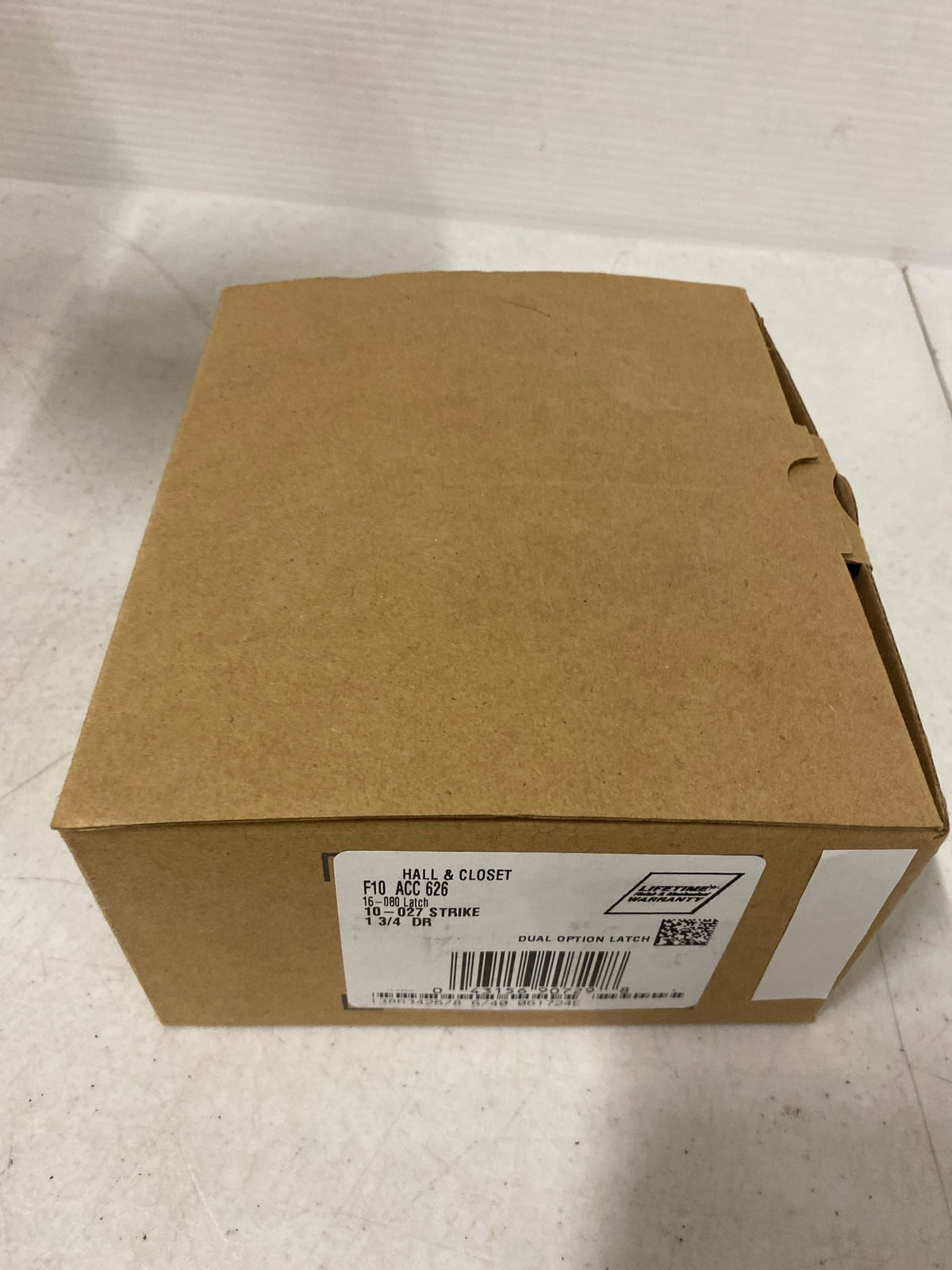 Schlage F10 ACC 626 Accent Satin Chrome Passage Hall/Closet Door Handle