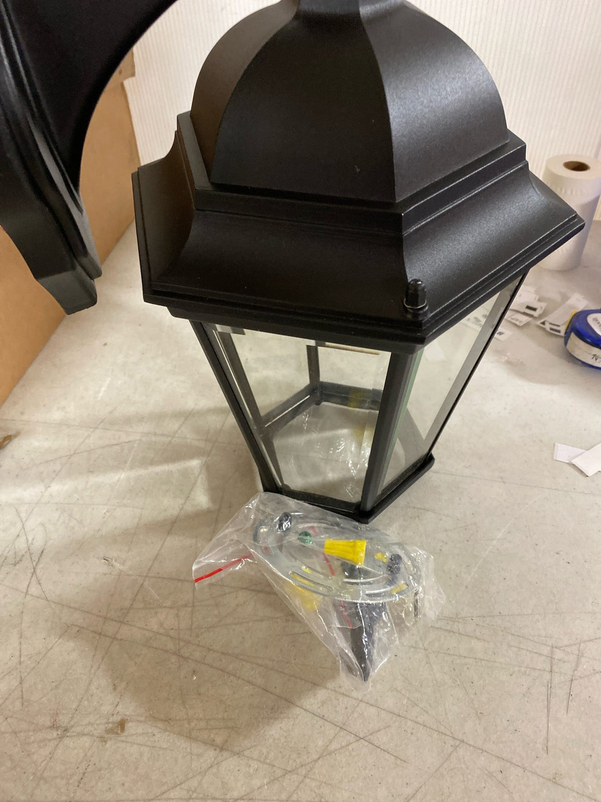 Kichler 9655BK Madison Collection 1 Light 17" Tall Outdoor Wall Light - Black