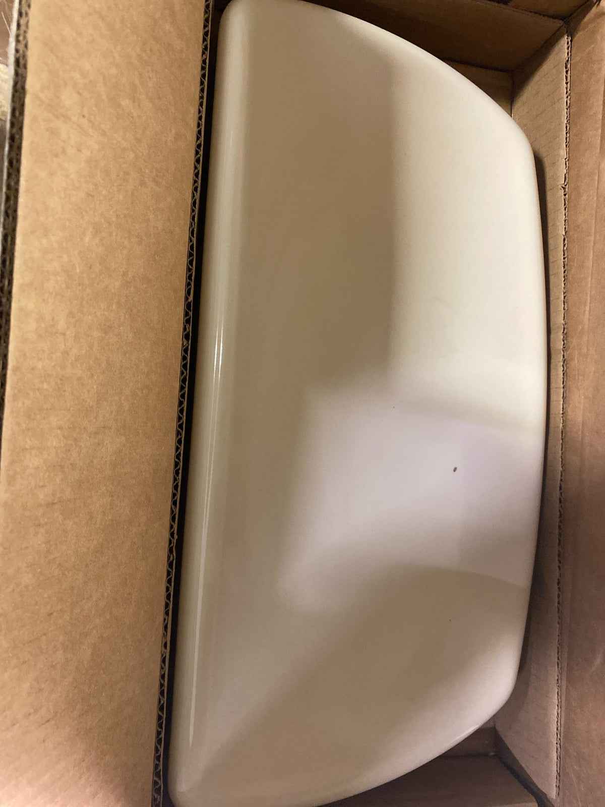Kohler K-4467-RA-96 Wellworth Tank Only with right-hand trip lever - Biscuit