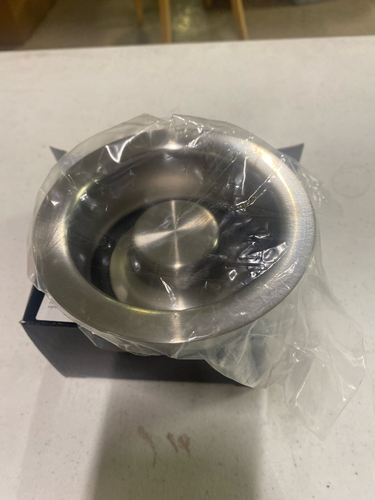 Signature Hardware 900406 3-1/2" Brass Kitchen Garbage Disposal Flange and Stopper