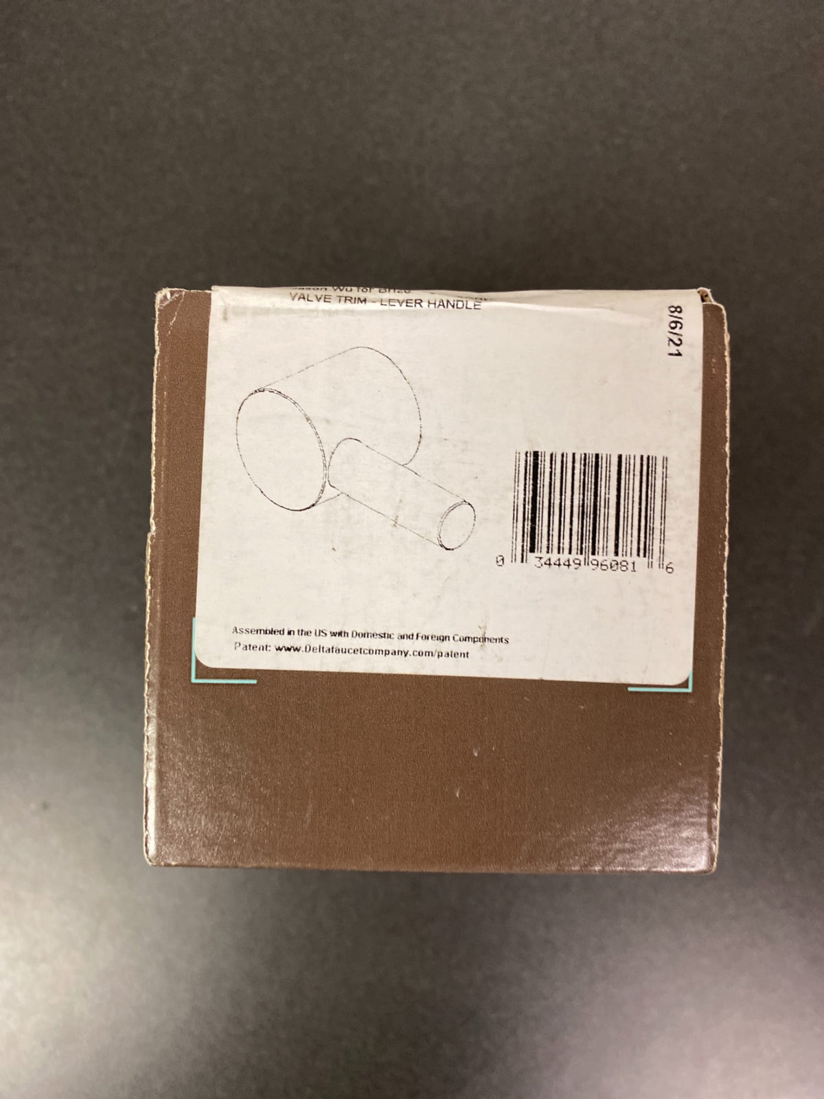 Brizo Odin Sensori Thermostatic Trim Lever Handle