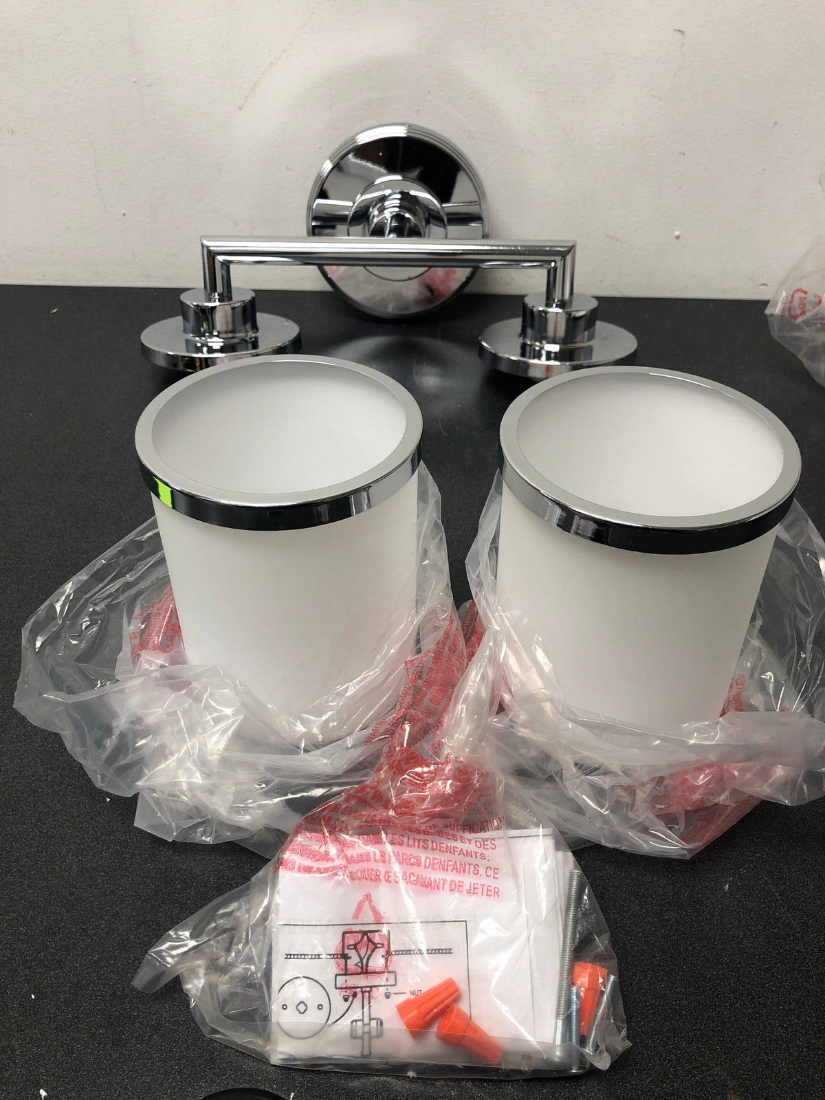 Millennium Lighting 222-CH 2 Light Bathroom Vanity Light - Chrome