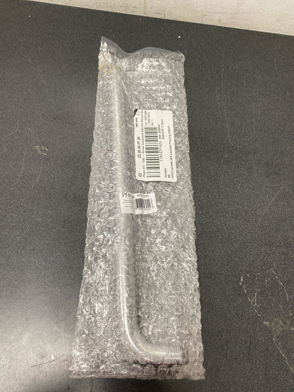 Pfister 973-103A Pfister-General 13-3/4" Straight Shower Arm - Polished Chrome