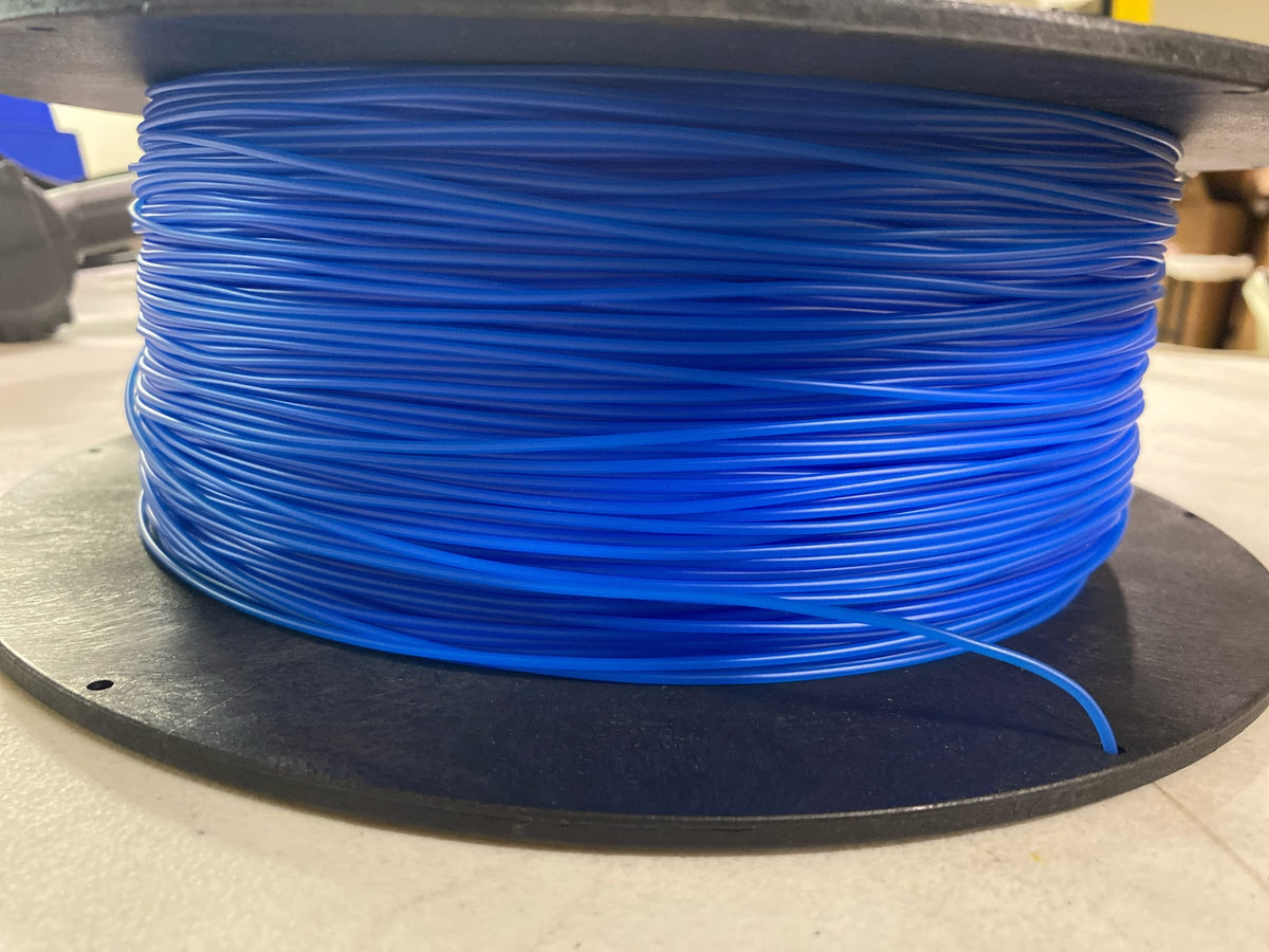NinjaTek 3DCH02117520 NinjaTek Cheetah TPU Filament, 1.75mm, TPE, 2kg, Sapphire (Blue) (Pack of 1) ---Note Half Reel of product ---