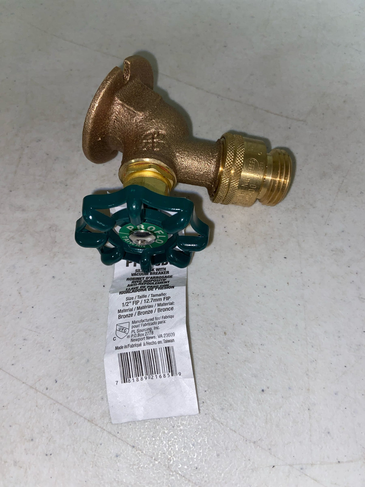 Proflo Pf120dc 1/2" Hose Sillcock