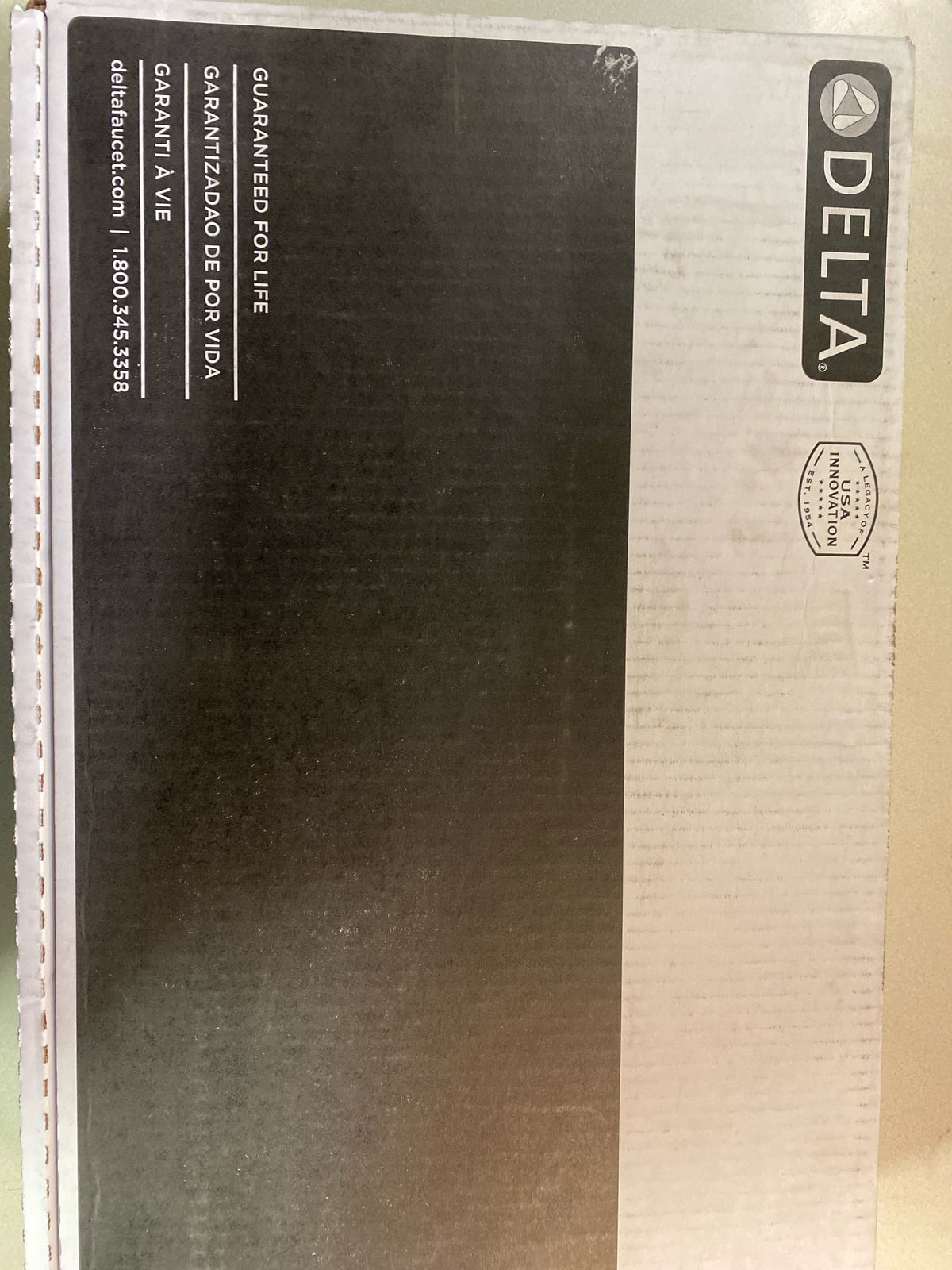 Delta 573-SS-PR-LPU-DST Galeon 1.2 GPM Knurled Knob Single Hole Bathroom Faucet Less Drain Assembly - Lumicoat Stainless