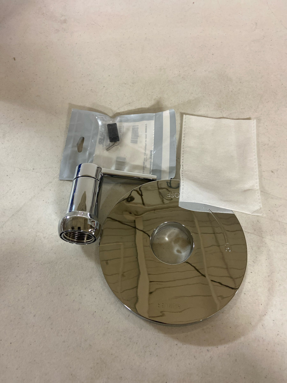 Kohler K-TS97077-4G-CP Pitch Shower Only Trim Package with 1.75 GPM Single Function Shower Head - Polished Chrome