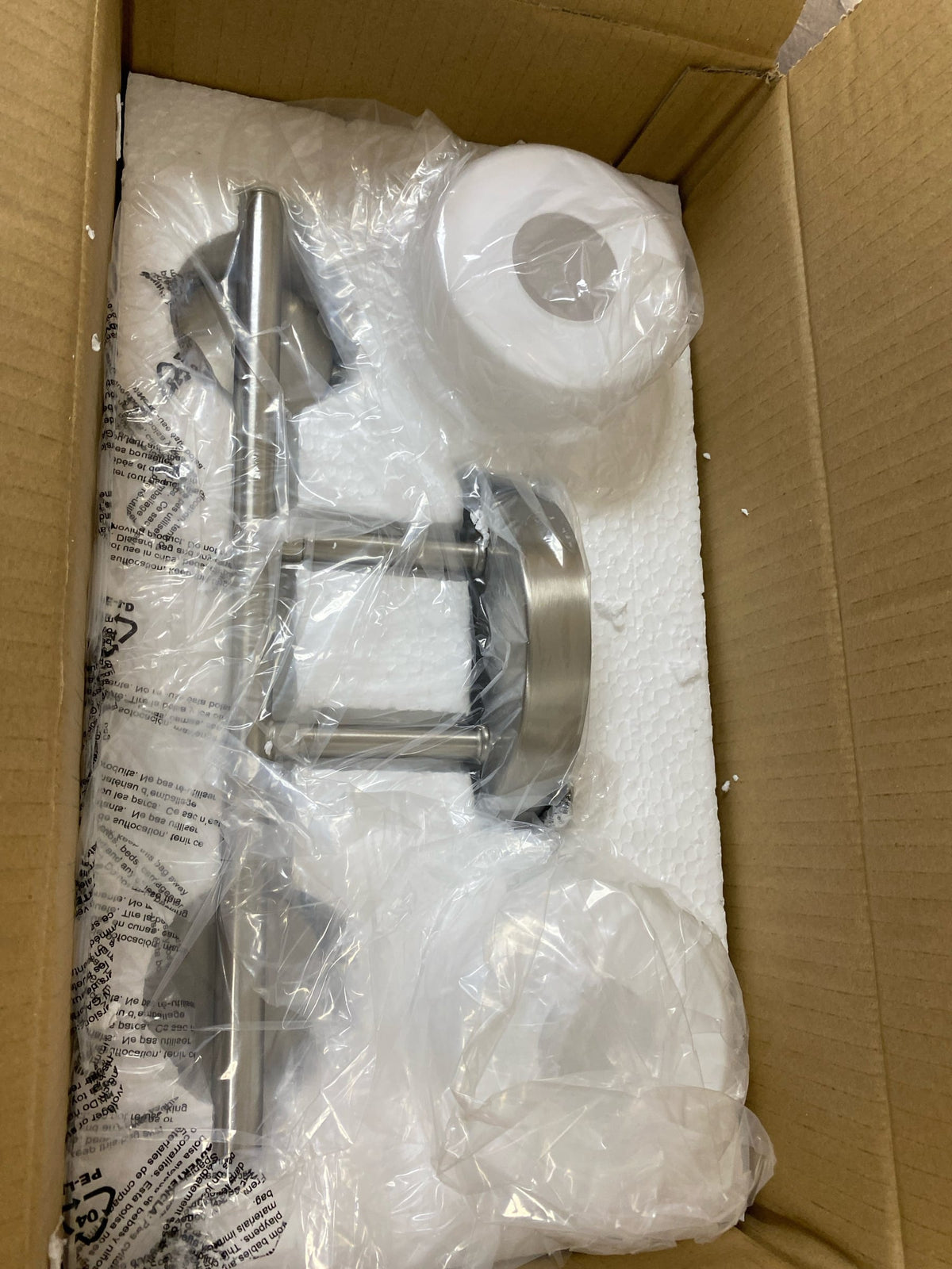 Progress Lighting P2158-09 Replay 2 Light 13" Wide Bathroom Vanity Light with Etched Glass Shades - Brushed Nickel