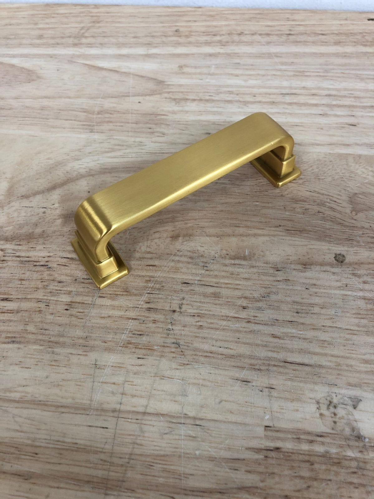 Belwith Keeler B077893BGB Brighton 3-3/4 Inch Center to Center Classic Farmhouse Cabinet Handle / Drawer Pull - Brushed Golden Brass