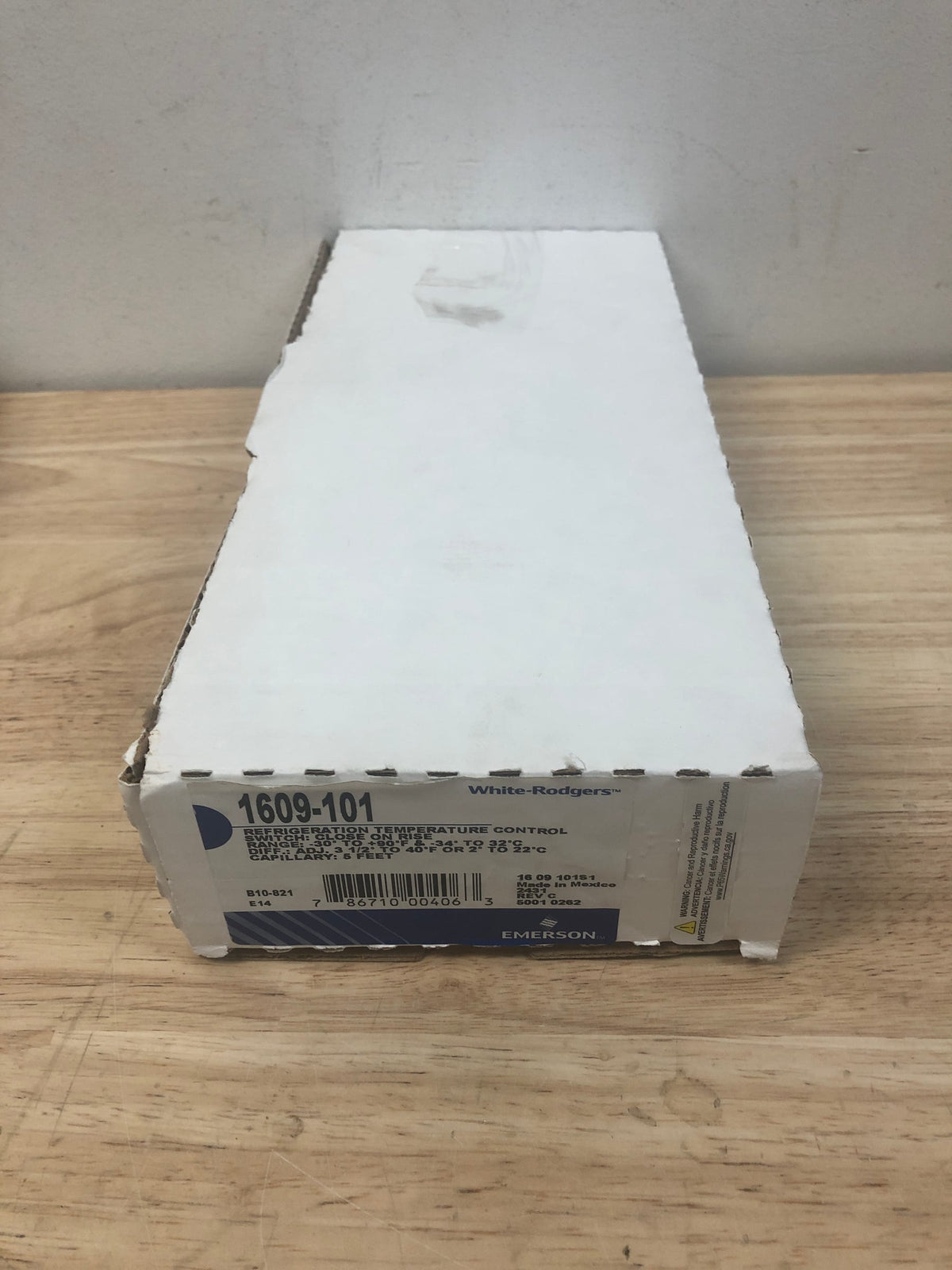 White-Rodgers W1609101 Refrigeration Temperature Control - Grey