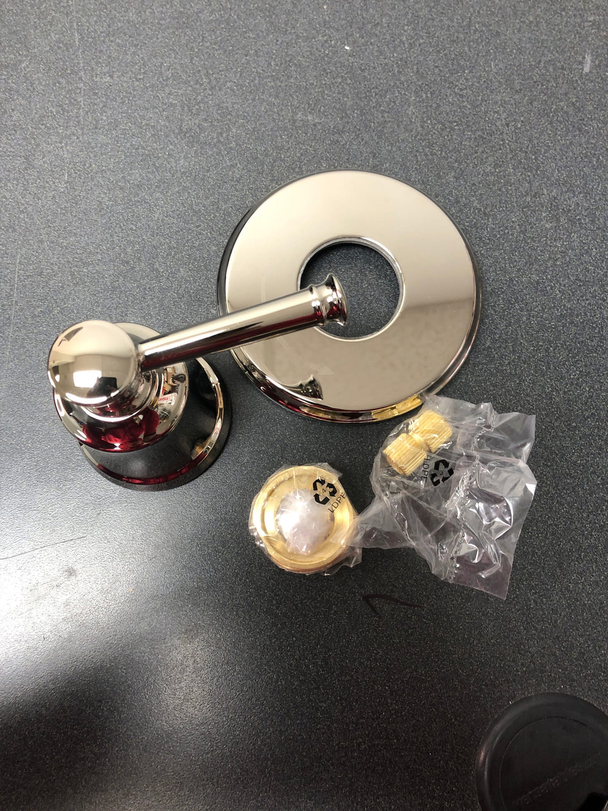 Signature Hardware 448183 Beasley Volume Control - Less Valve - Polished Nickel