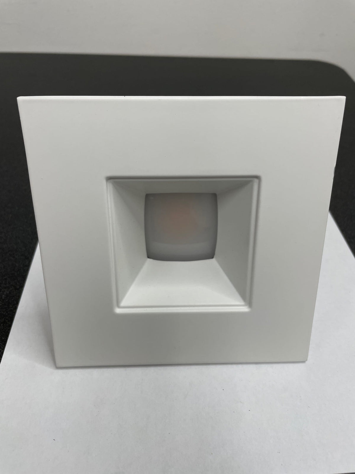 Nora Lighting NLCBC2-45630MPW/10 Cobalt Click 4" LED Square Recessed Trim - 3000K - 1000 Lumens - 2-9/16" Square Aperture - Matte Powder White / Matte Powder White