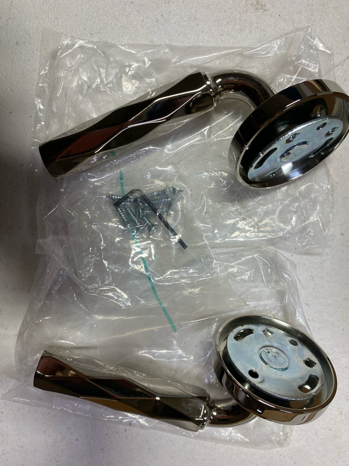 EMTEK E5059S14RAS14TRS14 SELECT DUMMY DISK ROSETTE US14 R-BAR STEM US14 TRIBECA HANDLE US14