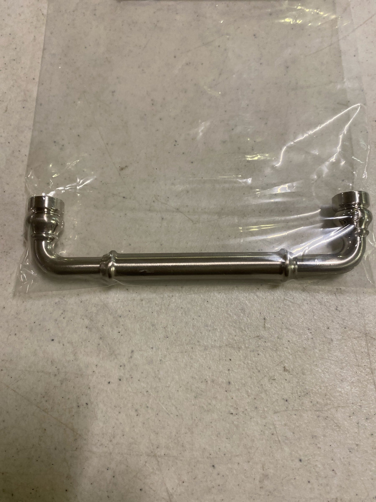 Top Knobs TK884BSN Brixton 5-1/16 Inch Center to Center Handle Cabinet Pull from the Devon Series - Brushed Satin Nickel