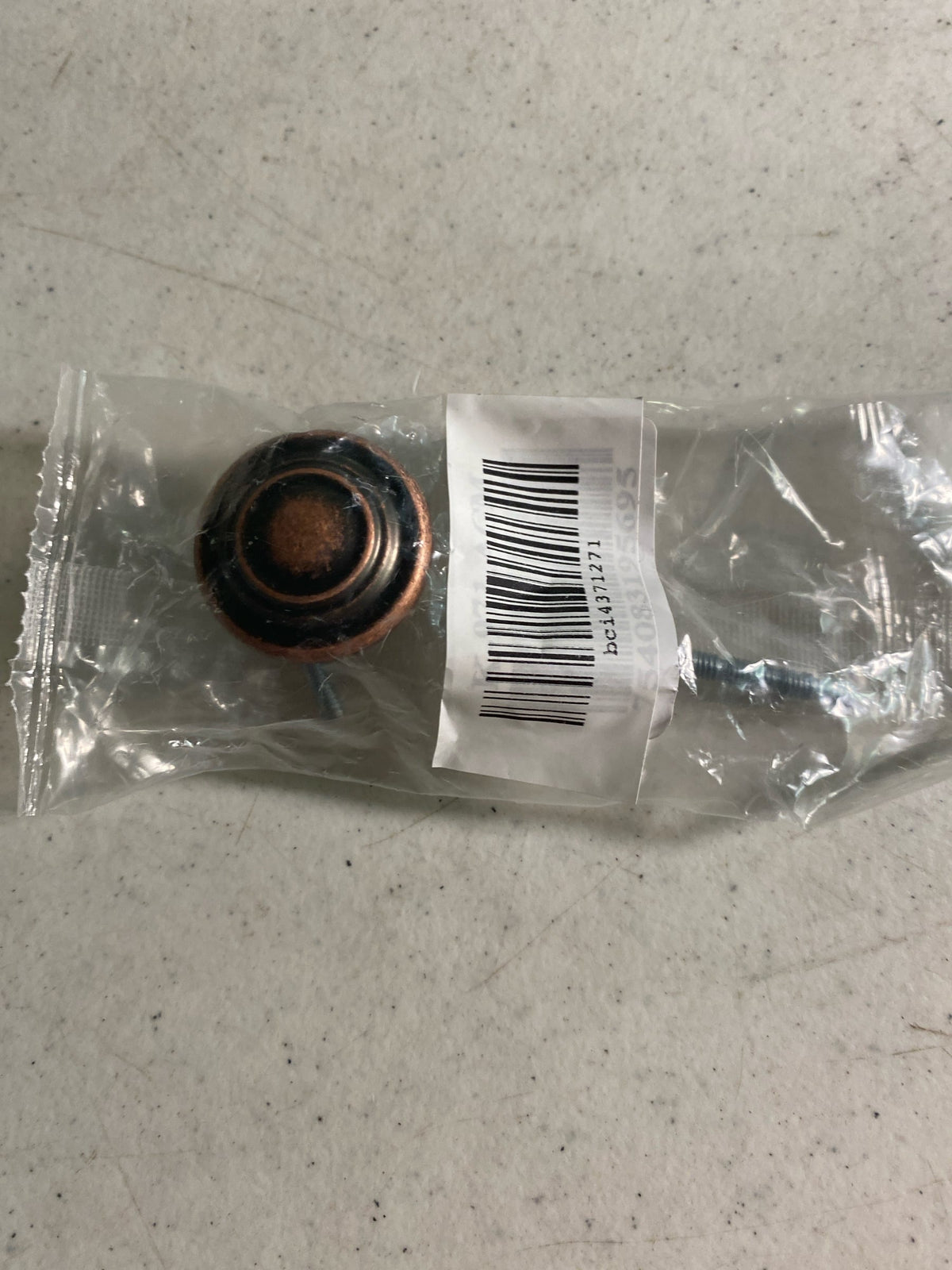 Crown Cabinet Hardware CHK971ACM Sphere 1-3/8 Inch Mushroom Cabinet Knob - Machined Antique Copper