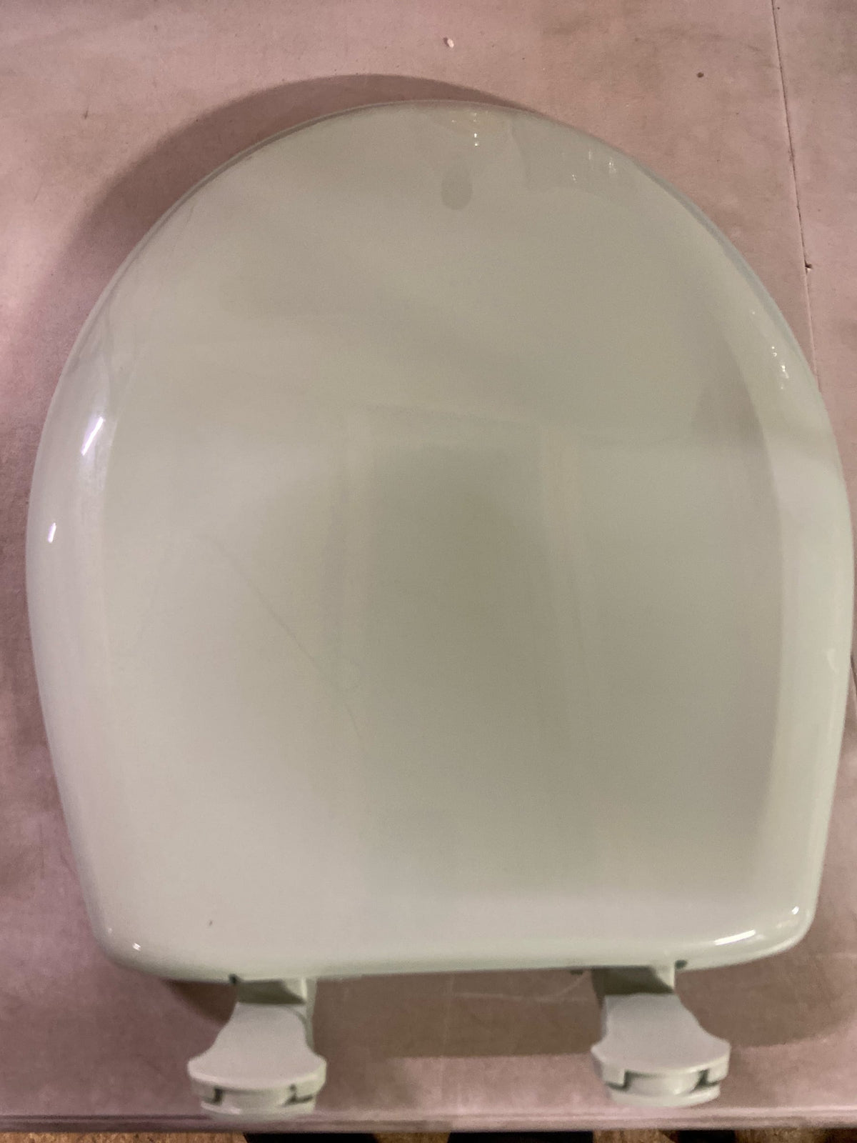 Bemis 200SLOWT 455 Round Closed-Front Toilet Seat with Soft Close and STA-TITE Seat Fastening System - Seafoam