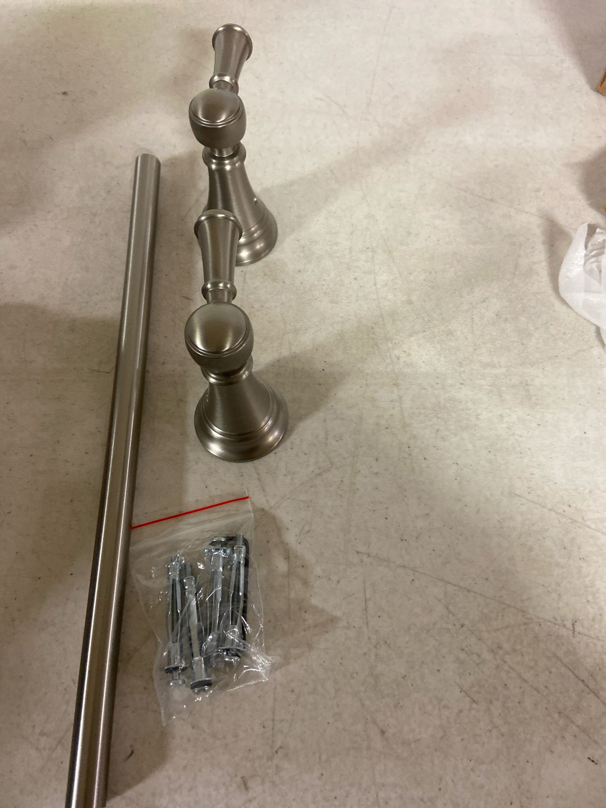 Moen YB8418BN Weymouth 18" Towel Bar with Concealed Mountings - Brushed Nickel