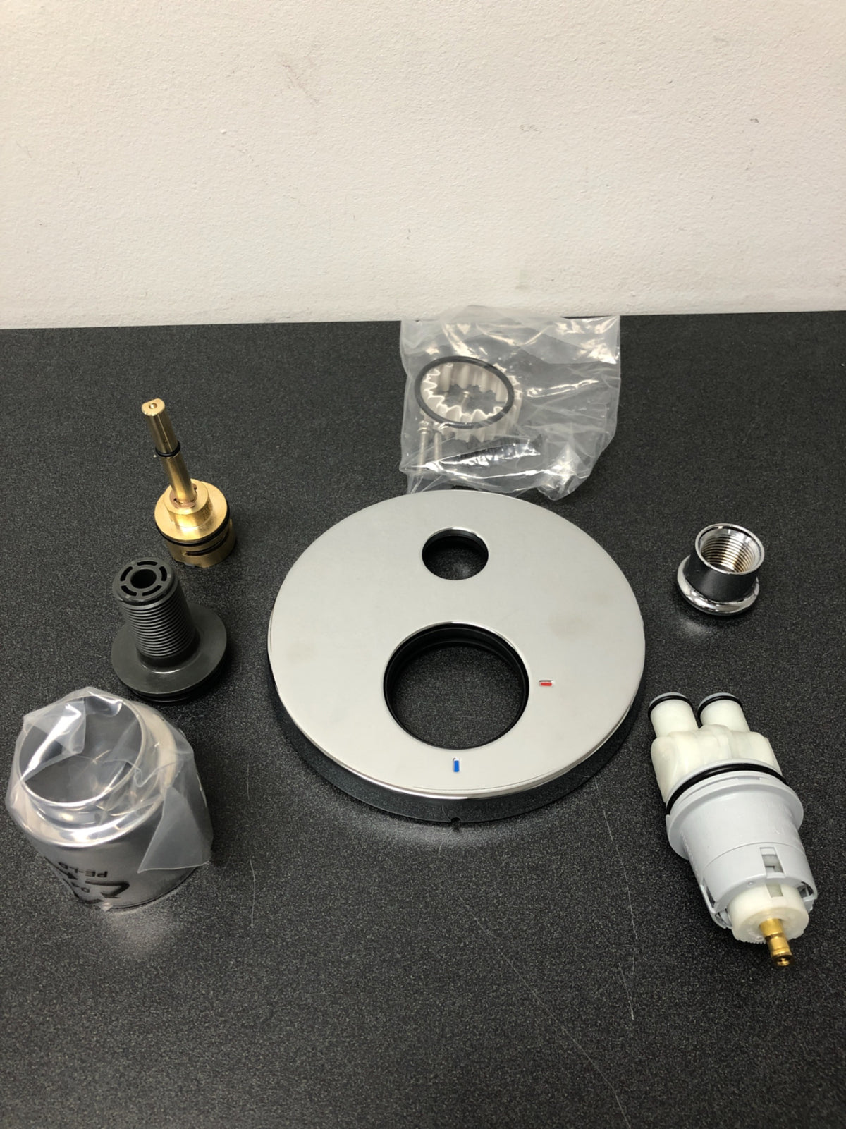 Brizo T75P535-PCLHP Litze Pressure Balanced Valve Trim with Integrated 3 Function Diverter for Two Shower Applications - Less Rough-In and Handles - Chrome