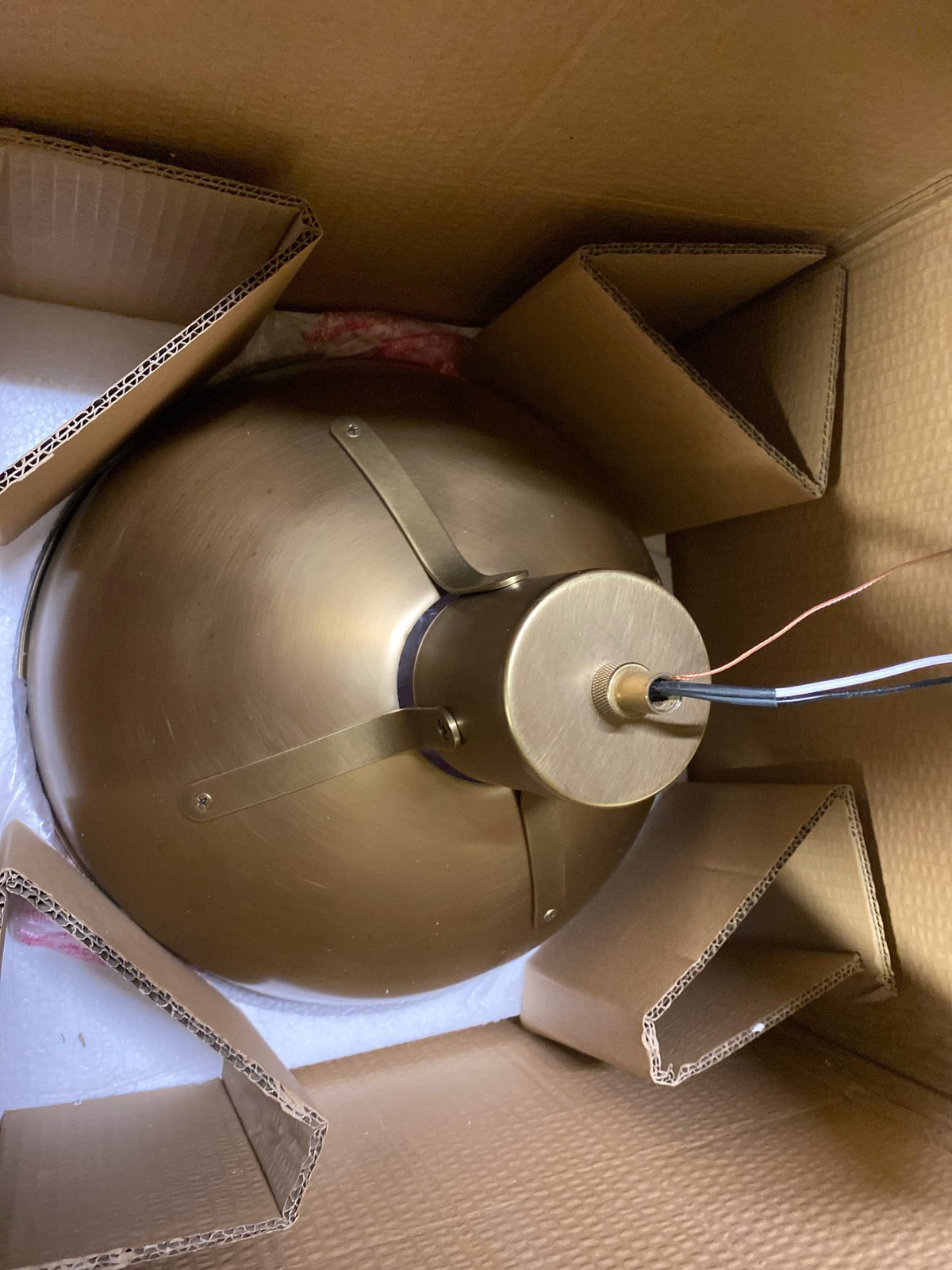 Hinkley Lighting 3487HB Argo 1 Light 14" Wide LED Pendant - Heritage Brass