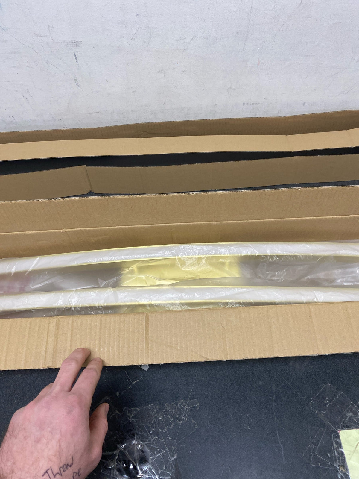 AFX HPRV3605LAJUDSB Harper 2 Light 36" Wide LED Bath Bar - Satin Brass
